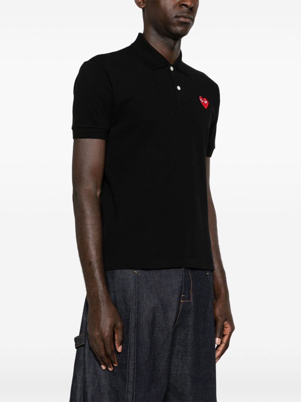 Comme Des Garcons Comme Des Garçons Cotton polo shirt - view 4