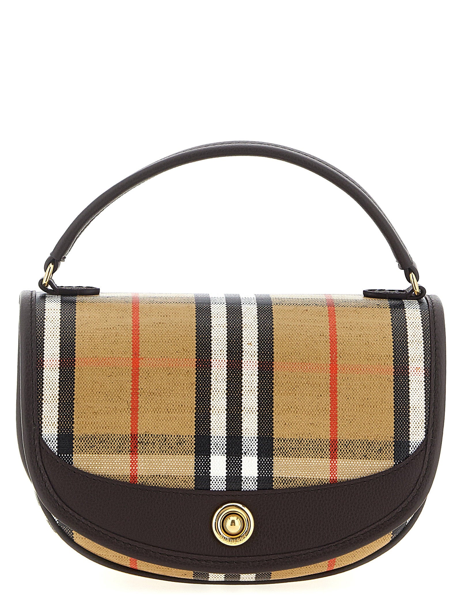 Burberry Highlands Shoulder Bag – 69% co, 21% vi, 10% li