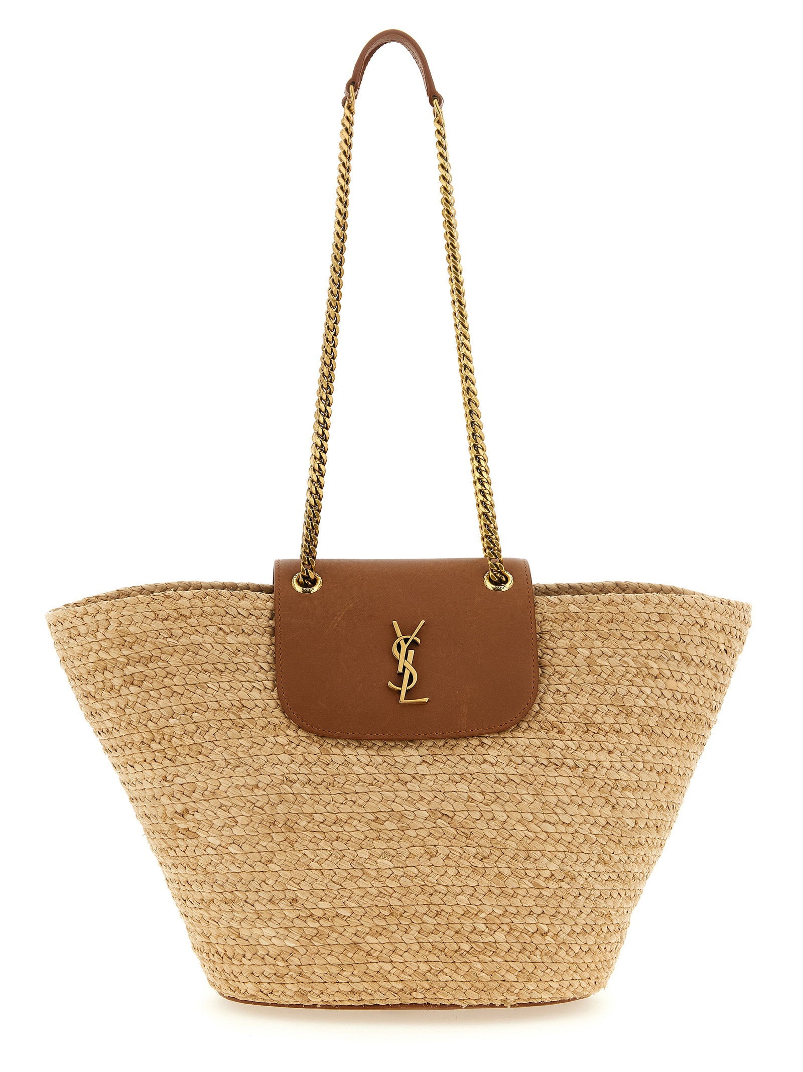 Saint Laurent Manon Shoulder Bag – 100% raffia