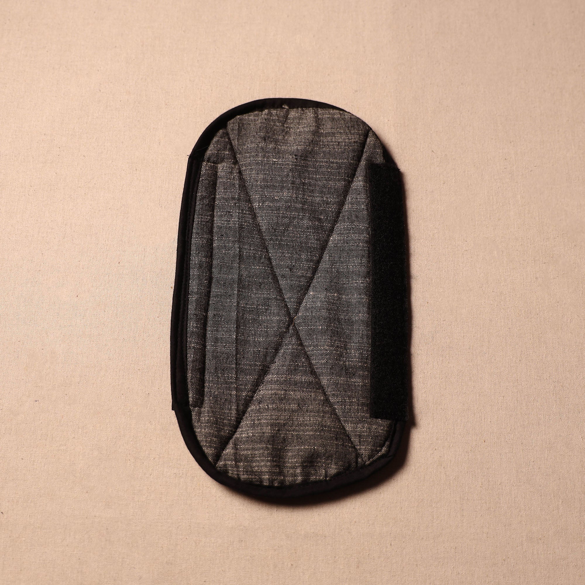 JALPARI Black - Handmade Cotton Fridge Handle Cover 181 - view 2