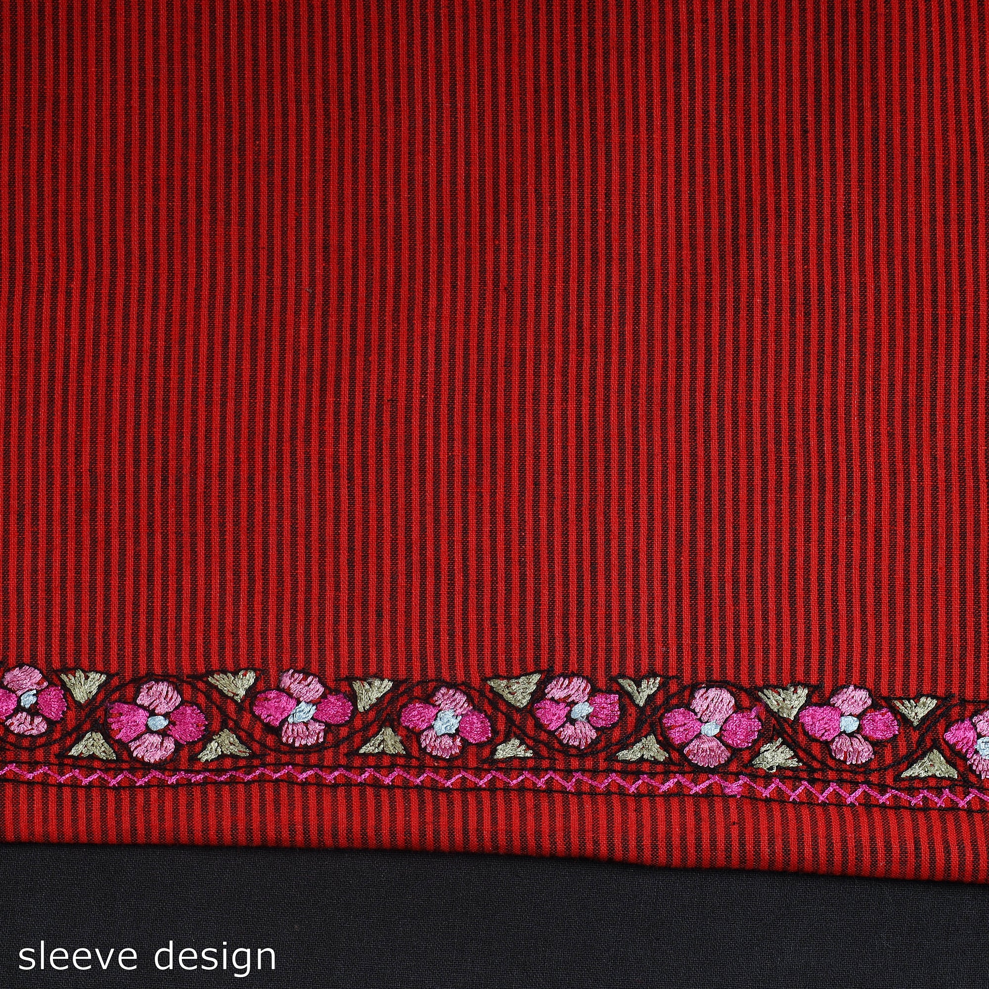 ITOKRI CRAFTS INITIATIVE 2pc Kashida Hand Embroidery Cotton Dress Material 39 - view 4
