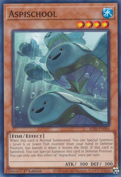 Yu-Gi-Oh! Aspischool - ALIN-EN084 - Common - 1st Edition