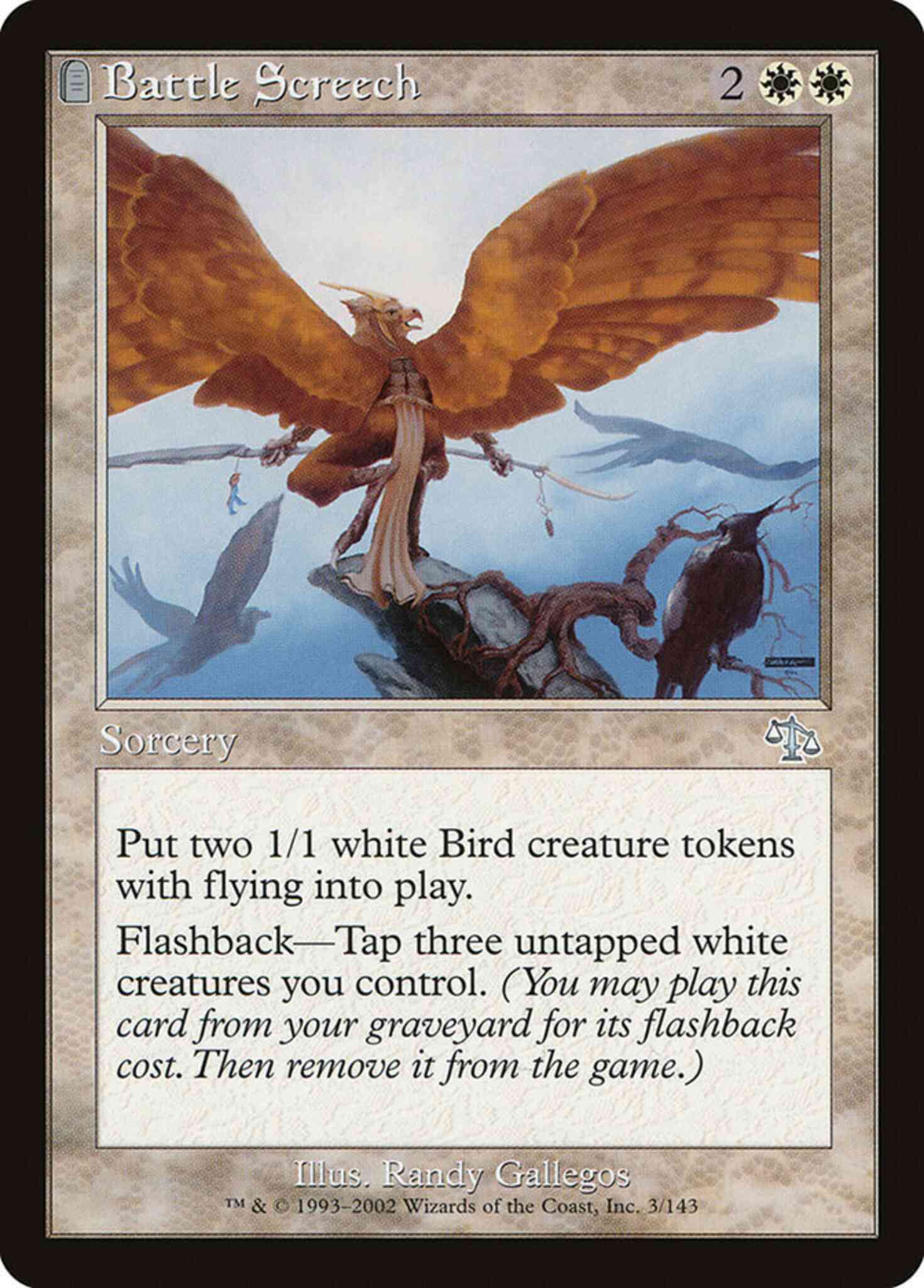 Battle screech 3 – Magic Battle Screech [3] [Judgment] [Non-Foil]