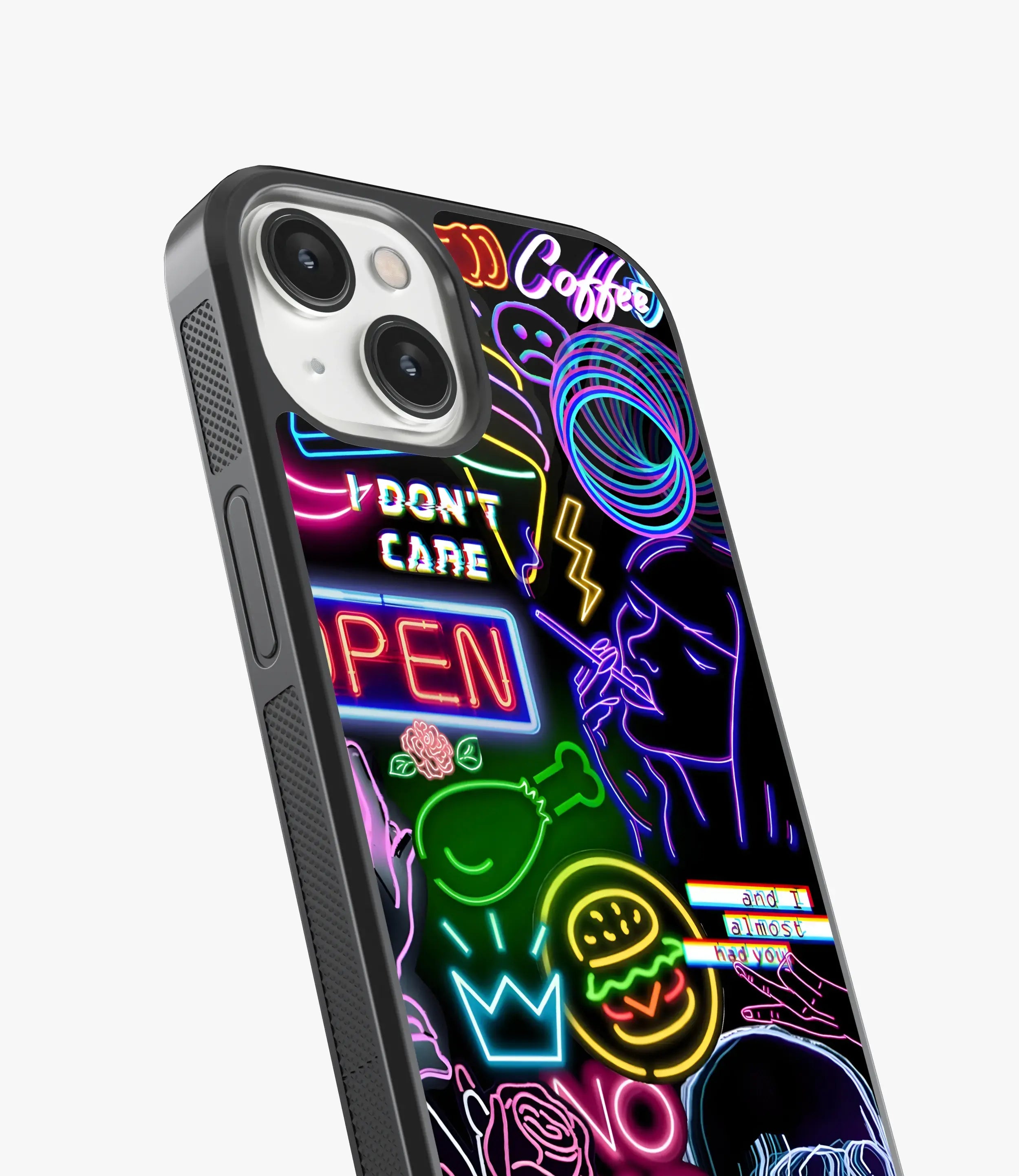 The Case Company Almost Had You Neon Glass Case - view 2