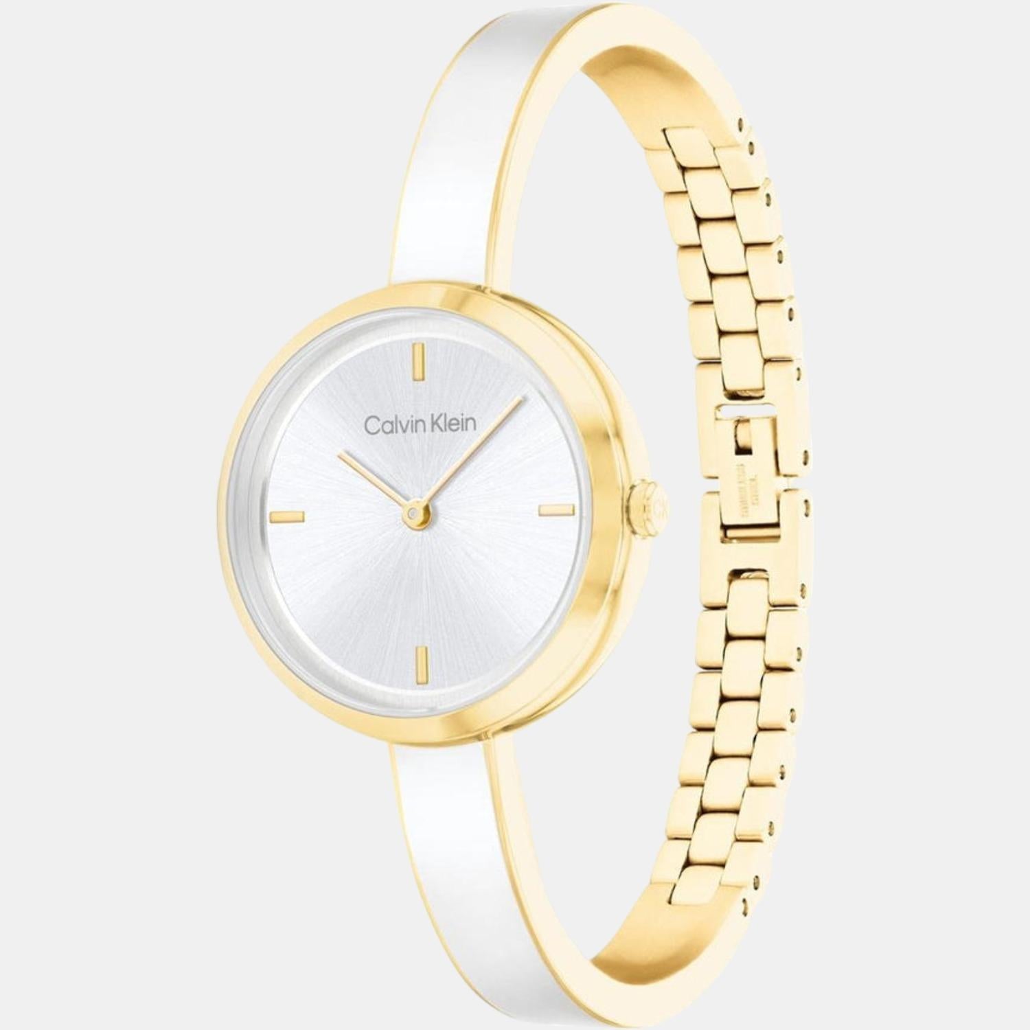 Calvin Klein Ck Iconic Women Quartz White Dial Analog Stainless Steel Watch 25200189 - view 2