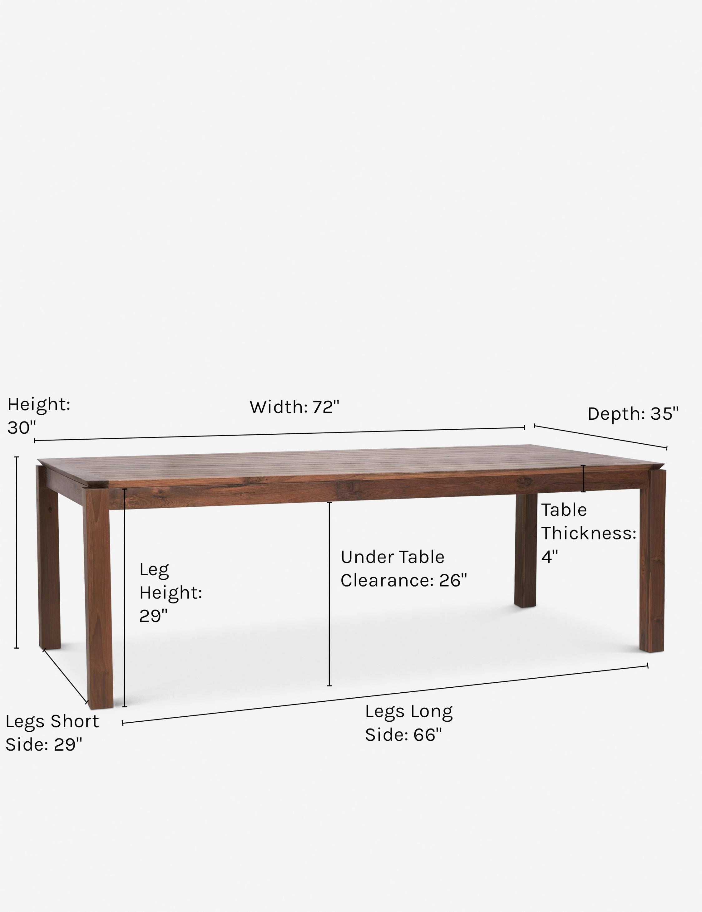 Lulu and Georgia Garner Indoor / Outdoor Dining Table - view 9
