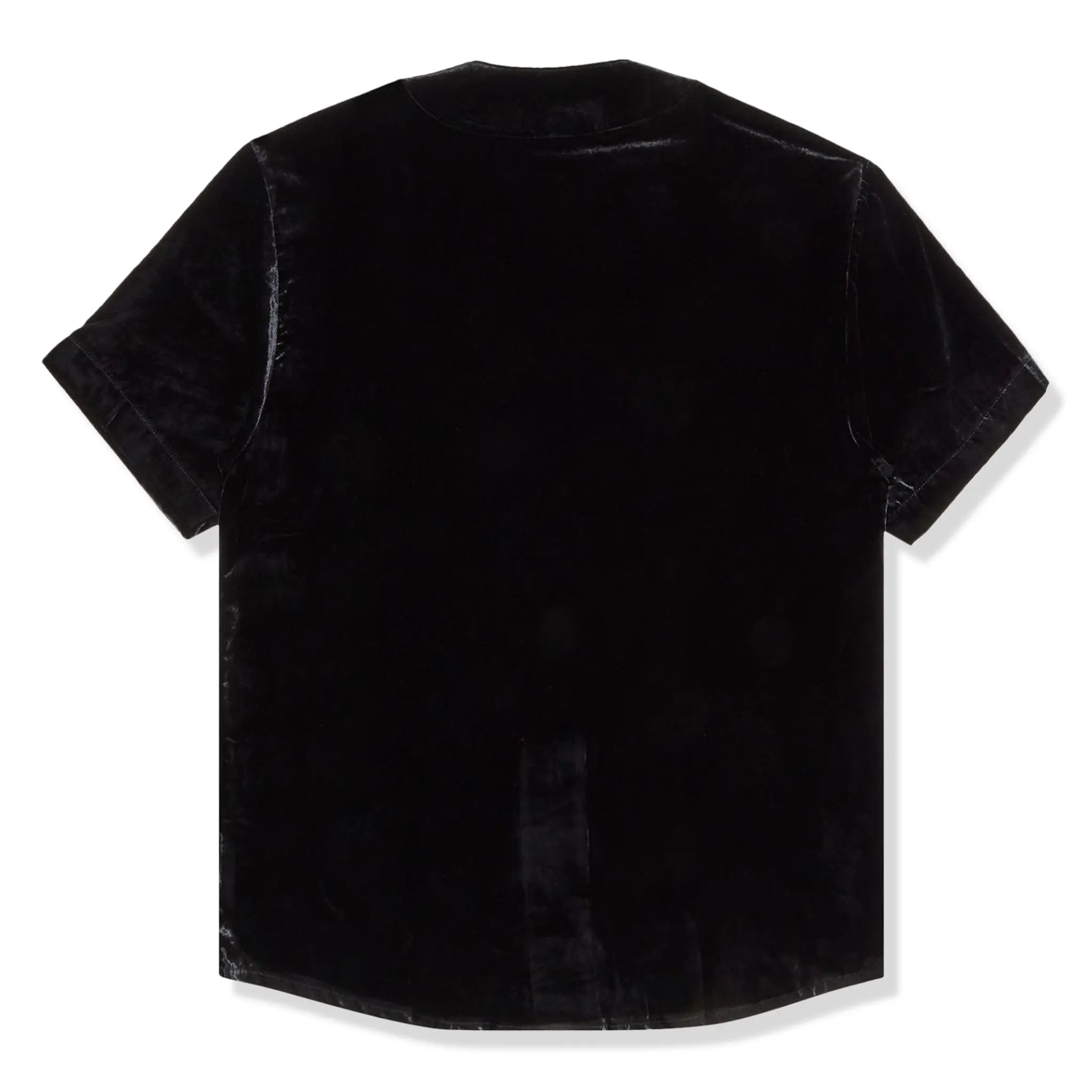 Supreme Velvet Black Baseball Jersey - view 2