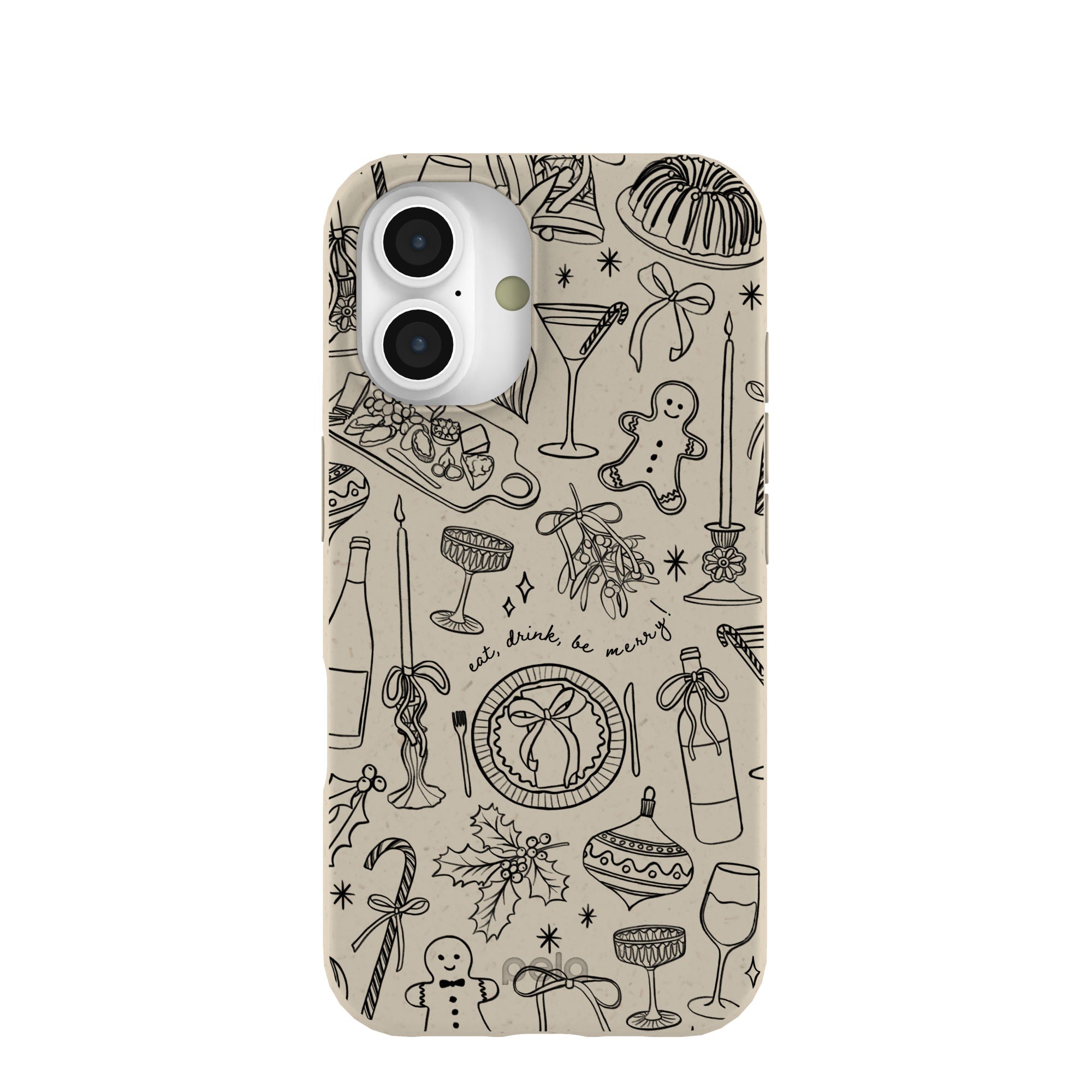 Pela Case London Fog Holiday Dinner Party iPhone 16 Case