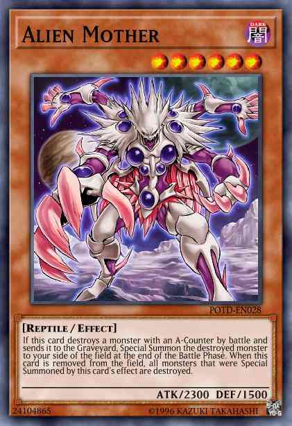 Yu-Gi-Oh! Alien Mother - POTD-EN028 - Ultimate Rare - 1st Edition