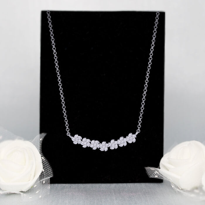 GIVA Jewellery Silver Shining Zircon Set - view 2
