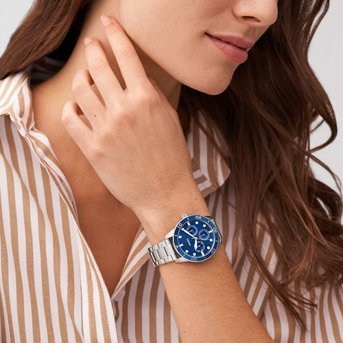 Fossil Bannon Blue Dial Pair 45mm & 38mm BQ2828SET - view 2
