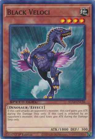 Yu-Gi-Oh! Black Veloci - SGX4-ENC06 - Common - 1st Edition
