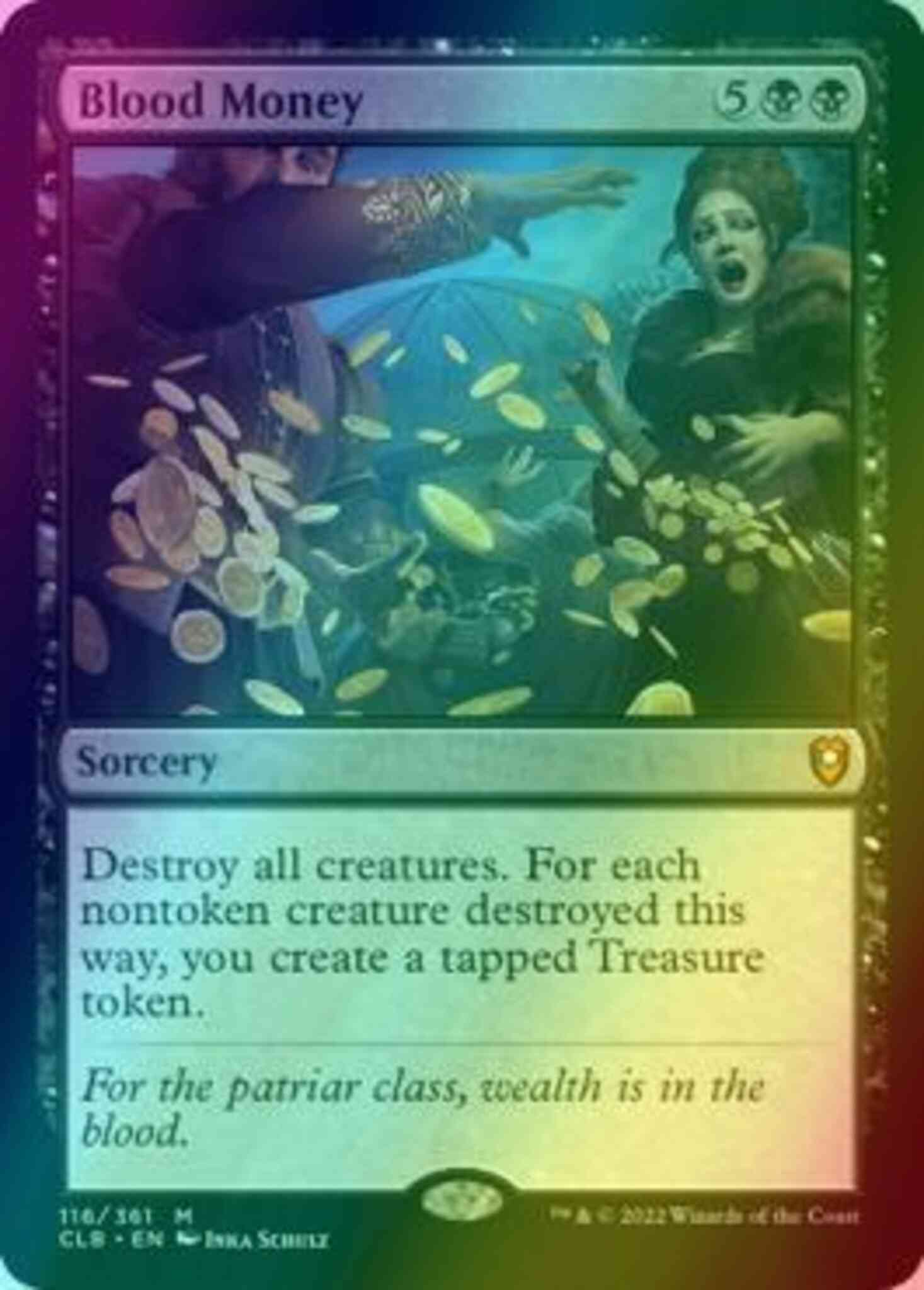 Blood money 116 – Magic Blood Money [116] [Commander Legends: Battle for Baldur's Gate] [Foil]