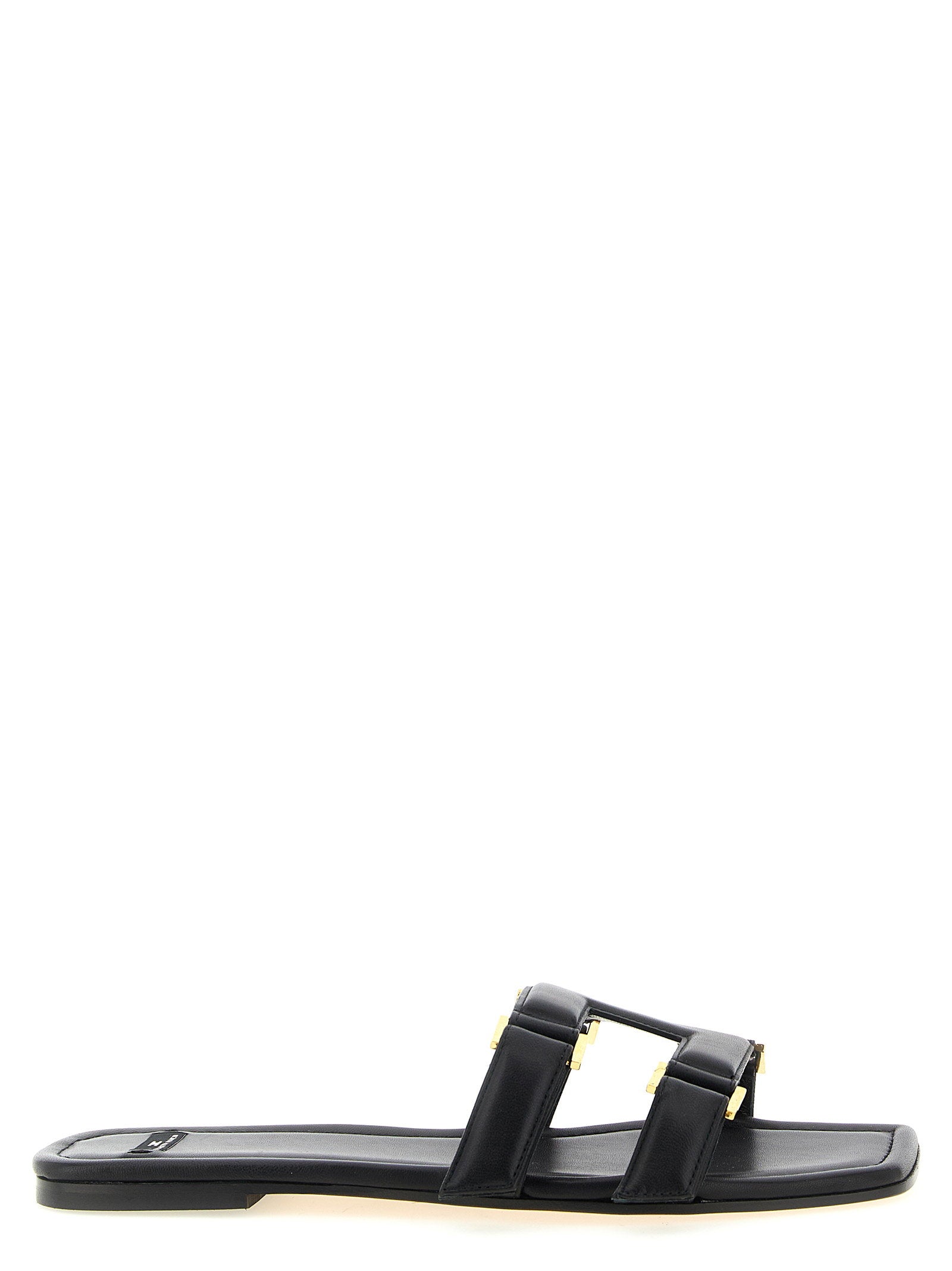Elisabetta Franchi Nappa Leather Sandals – 100% sheepskin