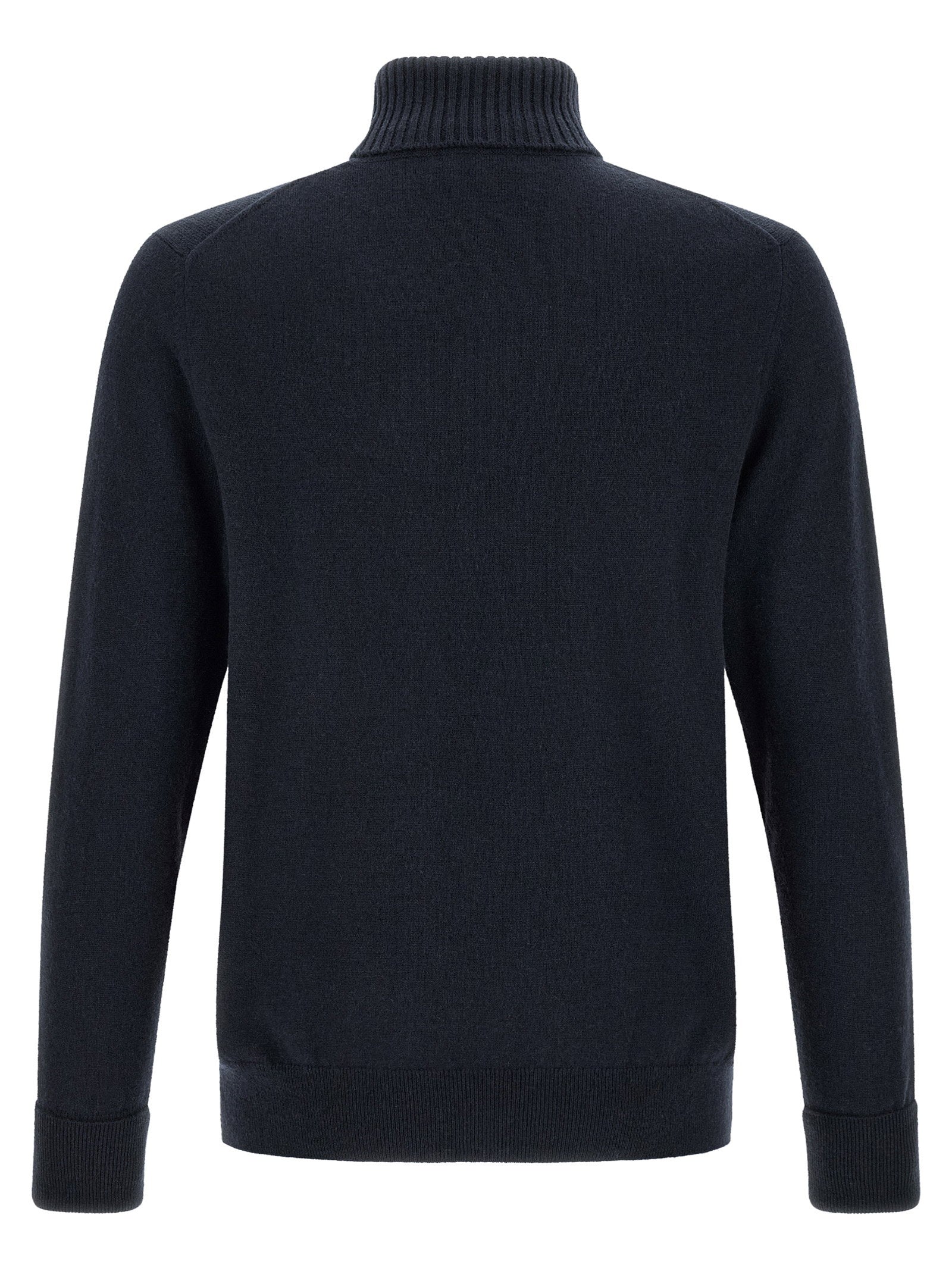 Ballantyne Classic Diamond Intarsia Turtleneck Sweater - view 2
