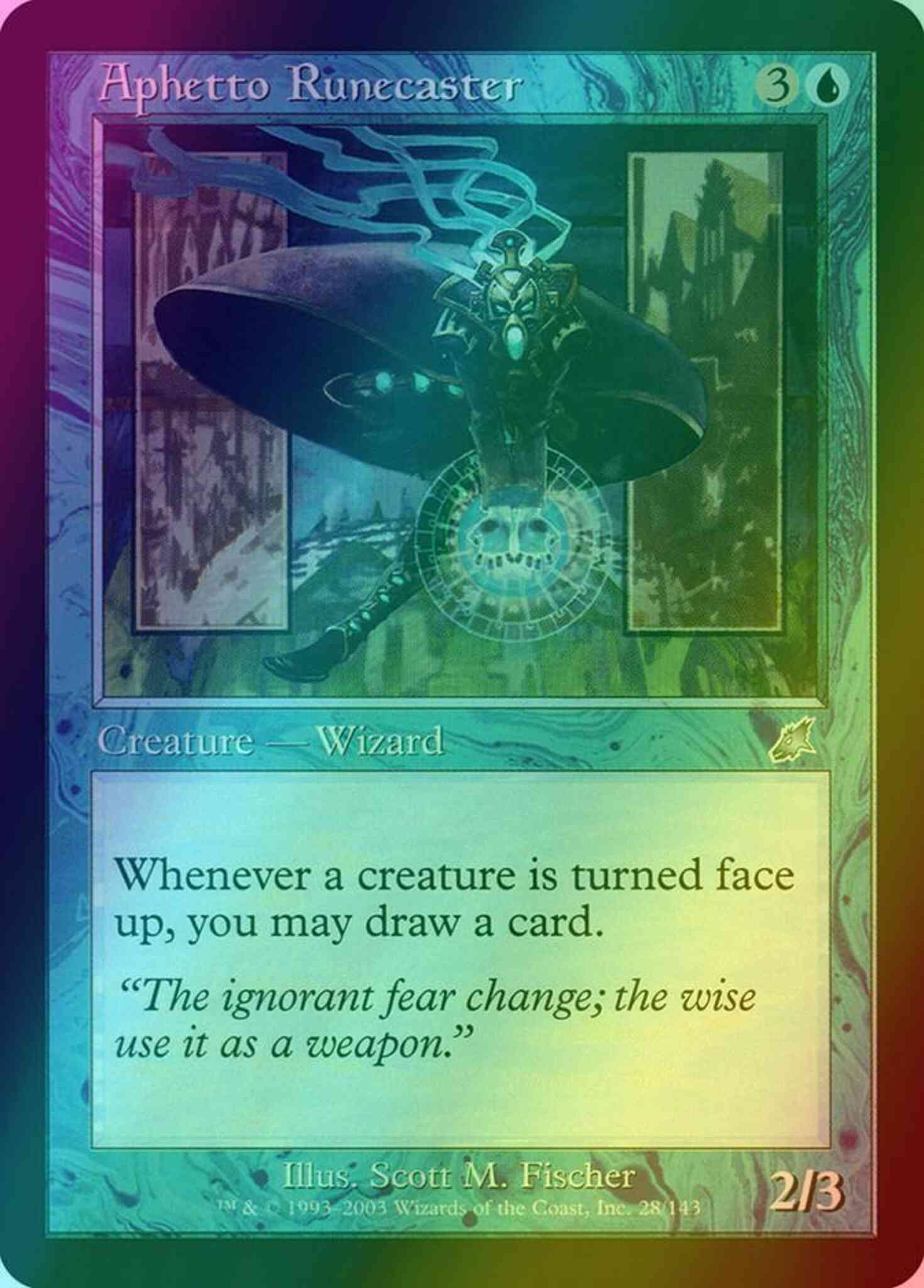 Aphetto runecaster 28 – Magic Aphetto Runecaster [28] [Scourge] [Foil]