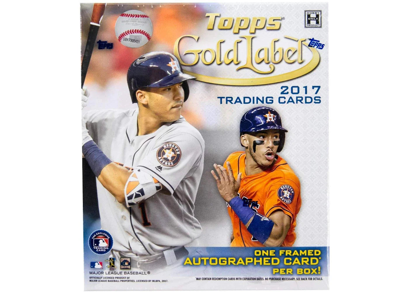 2017 Topps Gold Label Baseball Hobby Box
