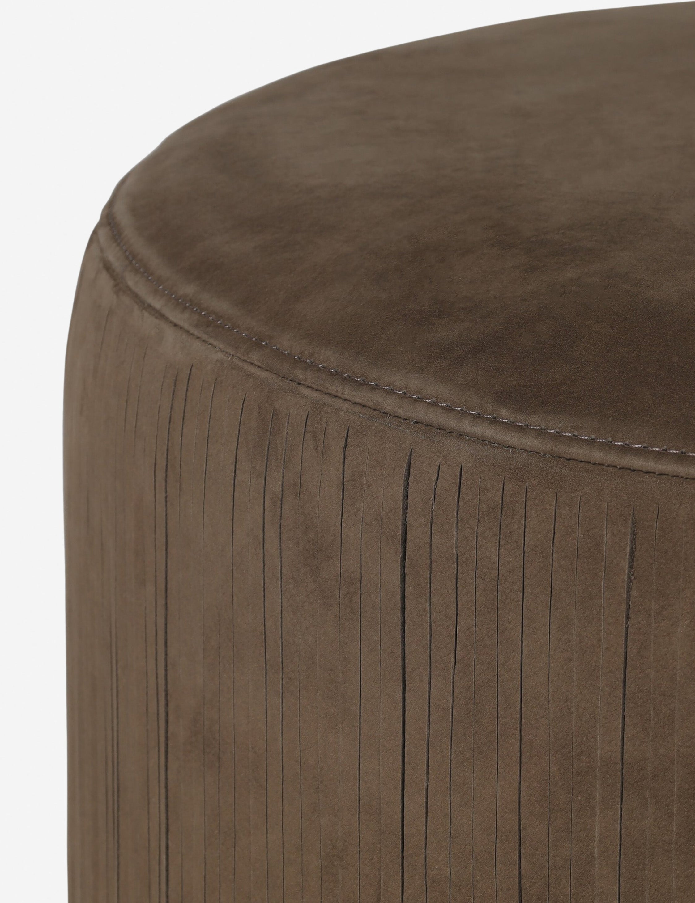 Lulu and Georgia Emmett Round Ottoman - view 10