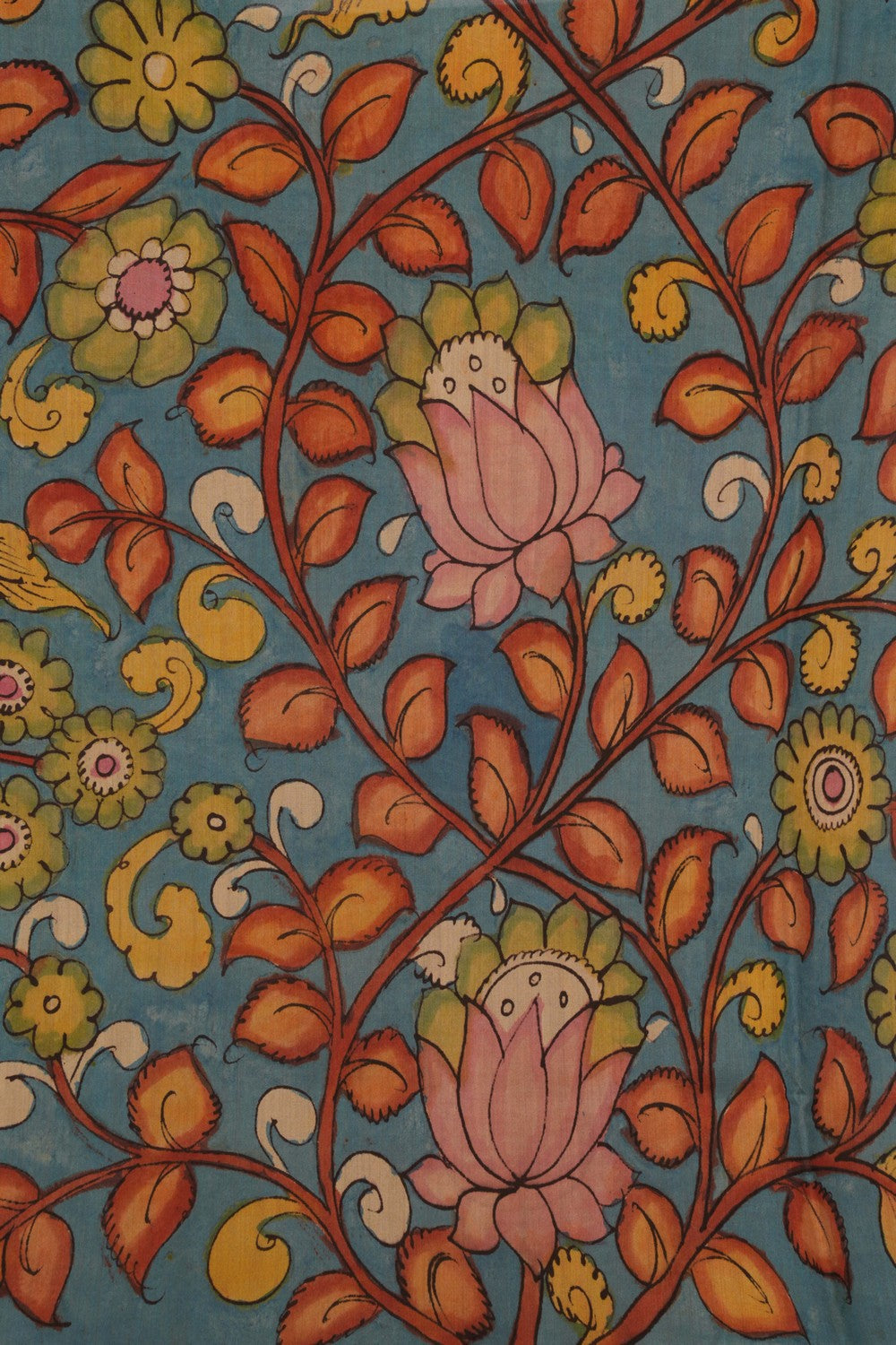 Kalanjali Kalamkari Hand-Painted Saree – Women's - view 2
