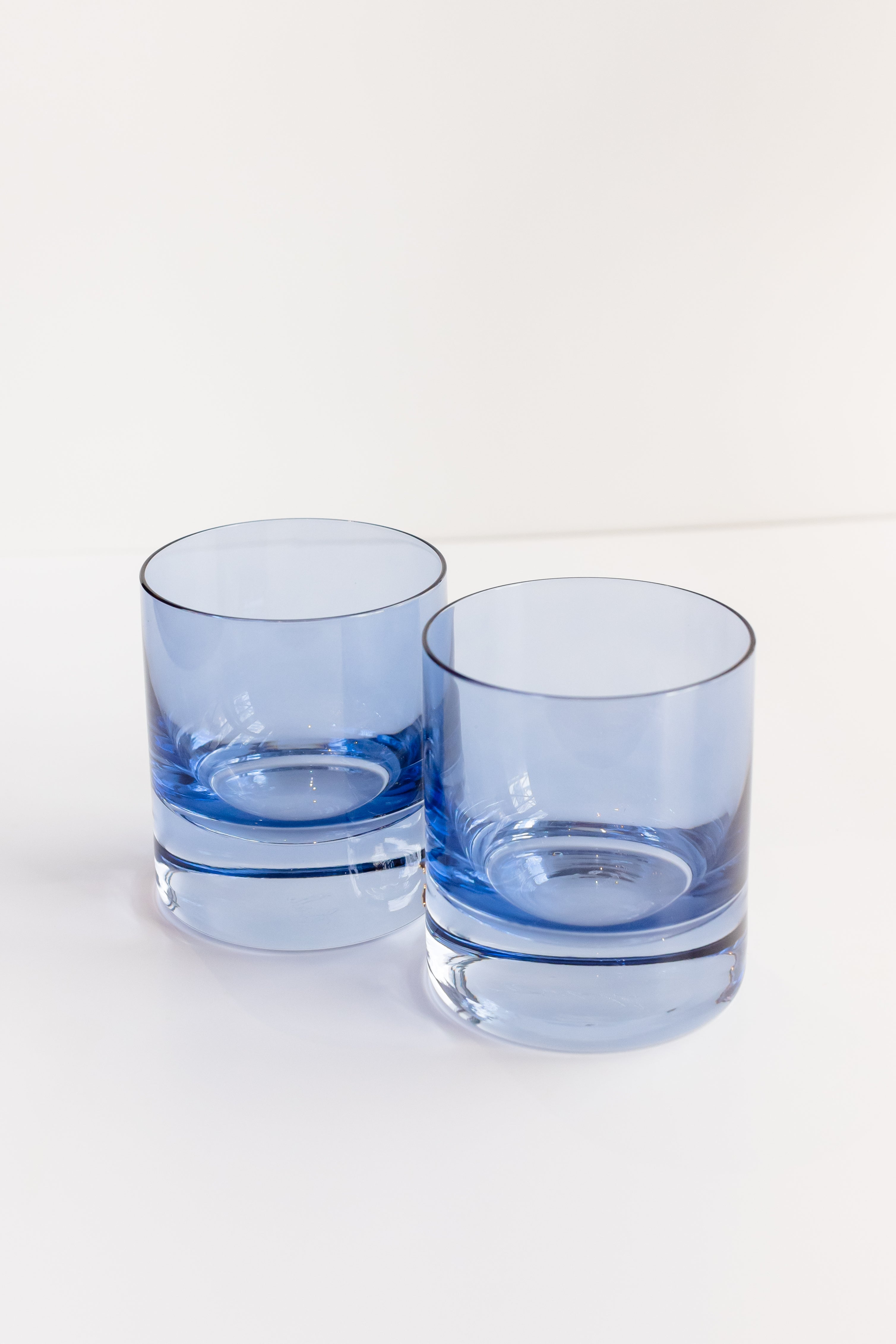 Estelle Colored Glass Estelle Colored Rocks Glass - Set of 2 {Cobalt Blue} - view 2