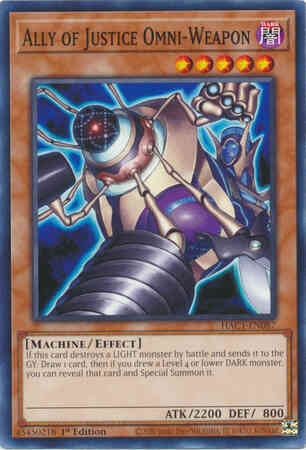 Yu-Gi-Oh! Ally of Justice Omni-Weapon - HAC1-EN087 - Common - 1st Edition