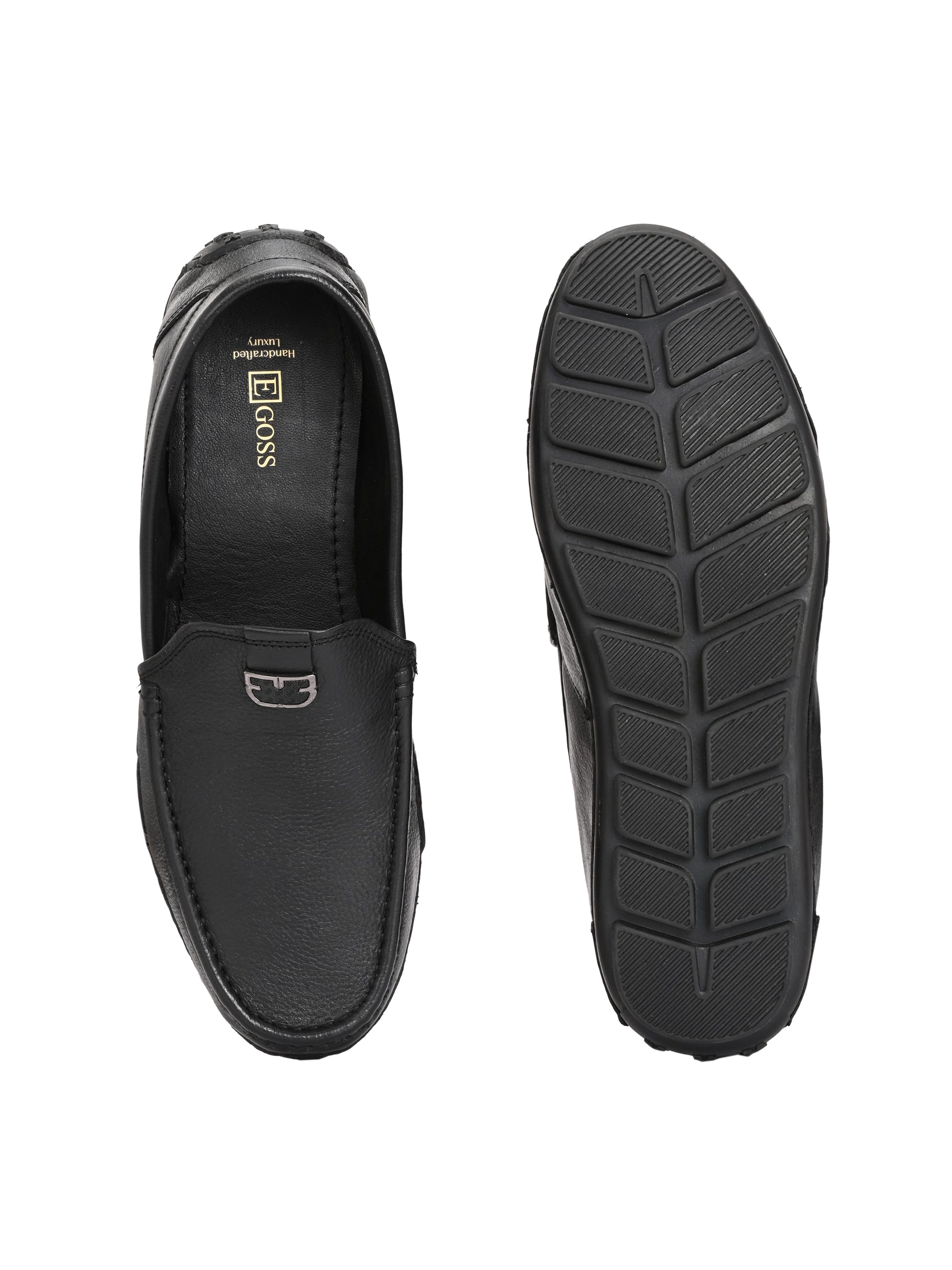 Egoss Shoes Egoss Casual Leather Loafers For Men - view 7