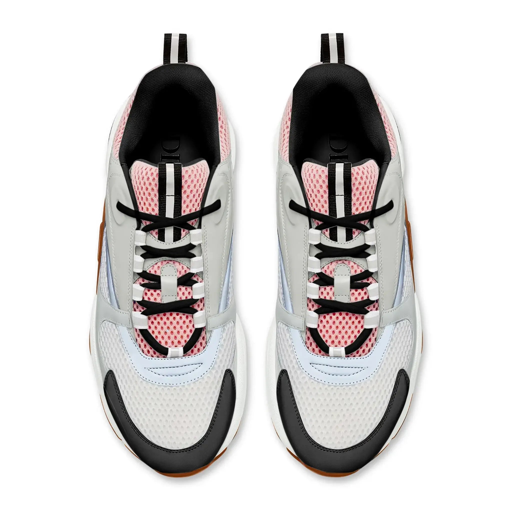 Dior B22 Pale Pink Grey Trainer - view 4