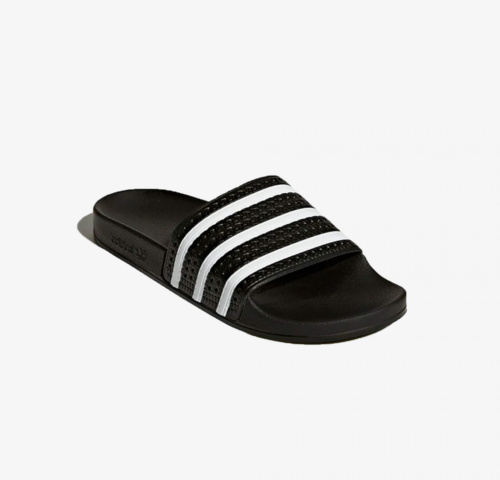 Adidas Originals | ADILETTE SLIDES { CORE BLACK / WHITE