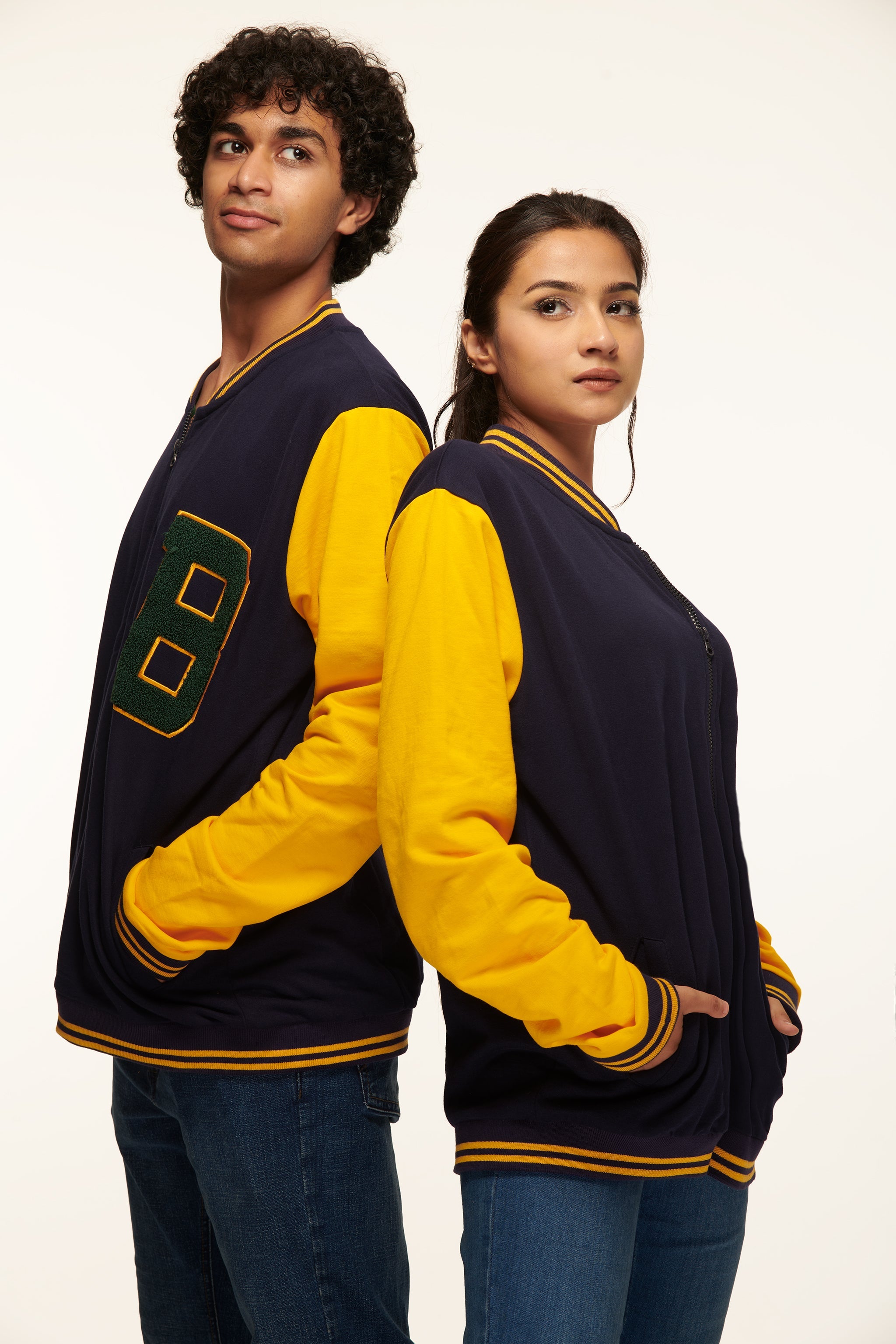 Normcore Varsity Jacket - Unisex - view 2