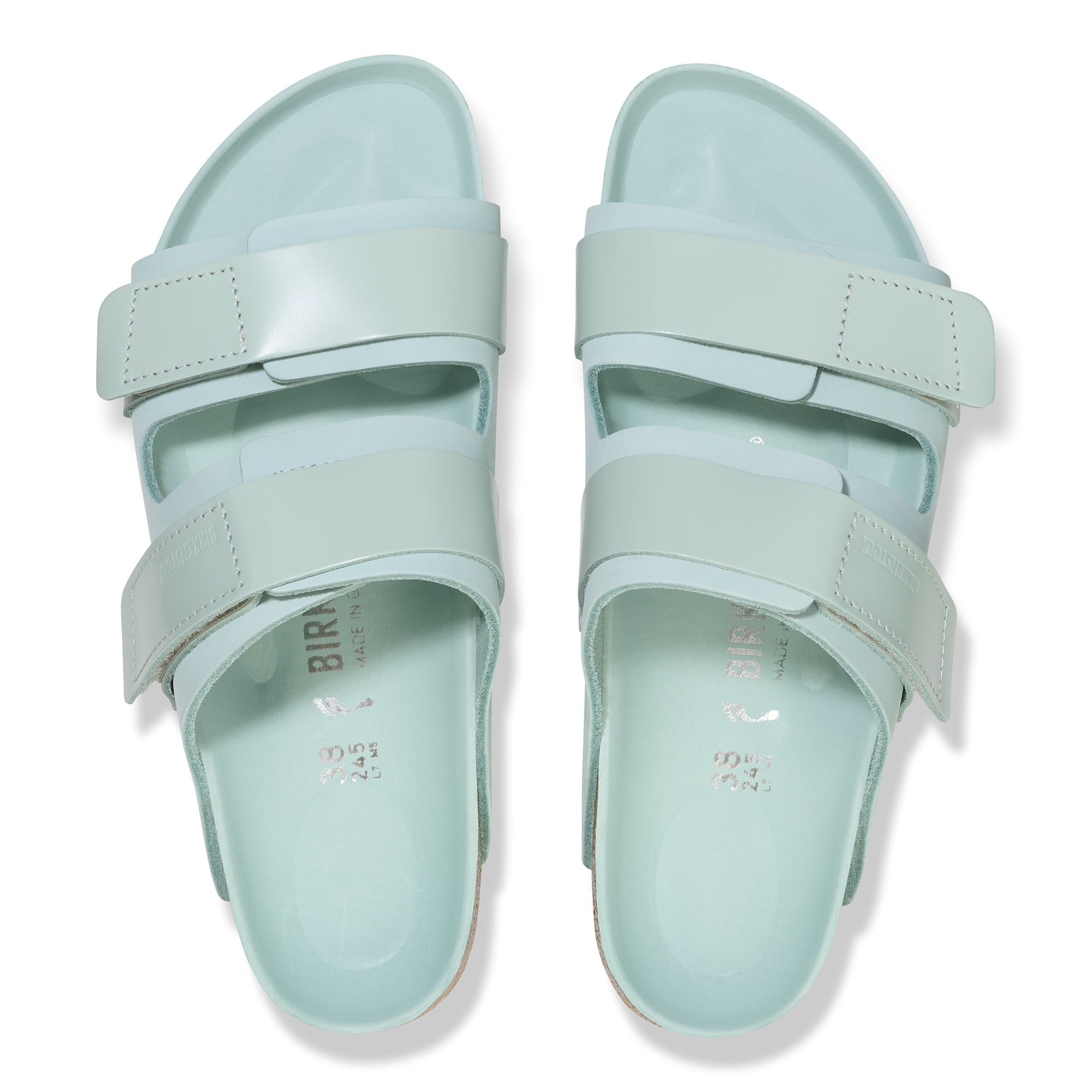 Birkenstock Uji Nubuck Leather – Green Green/Surf Green - view 2