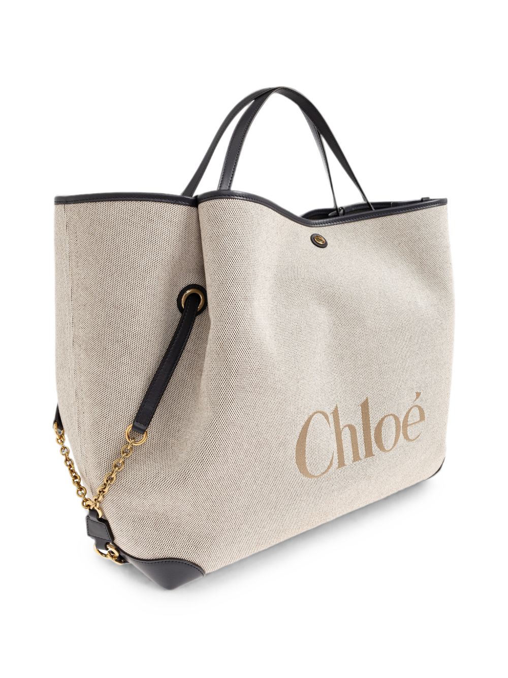 Chloé Chloe Woody Large Canvas Tote - view 2