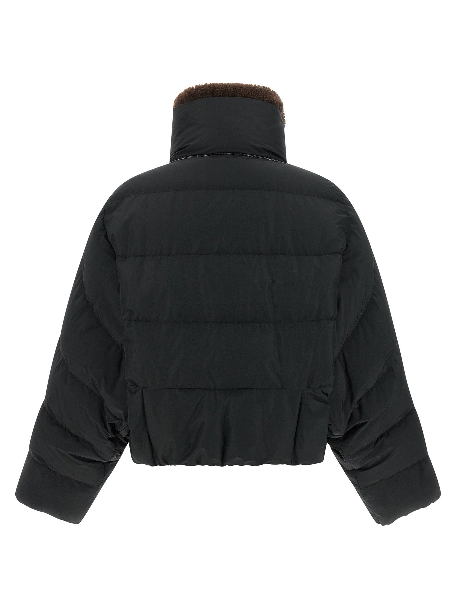Brunello Cucinelli Cropped Down Jacket - view 2