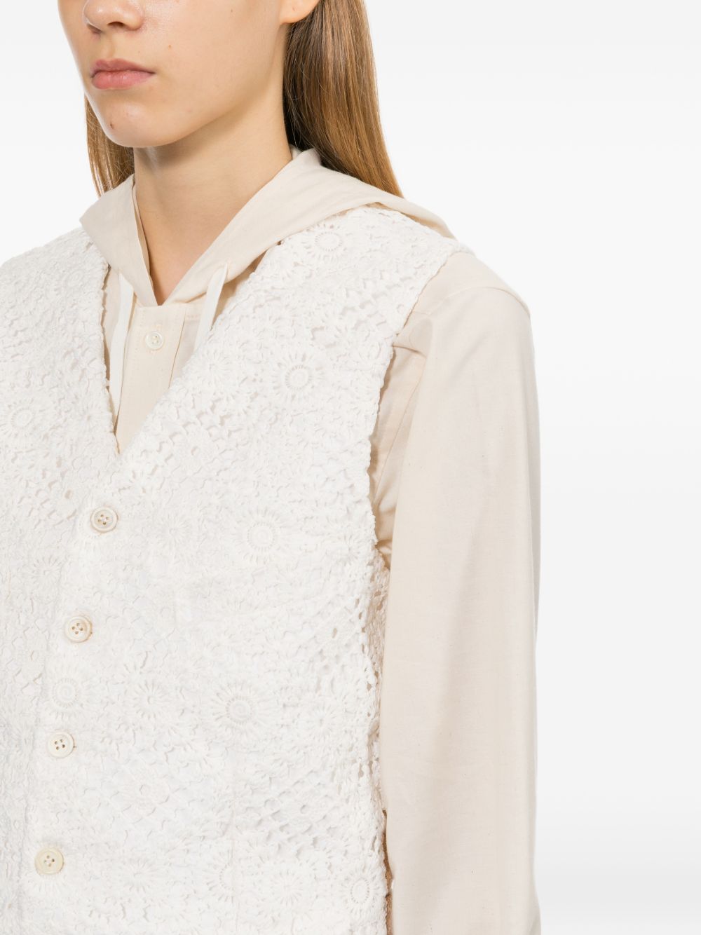 Comme Des Garcons Comme Des Garçons Lace Vest - view 3