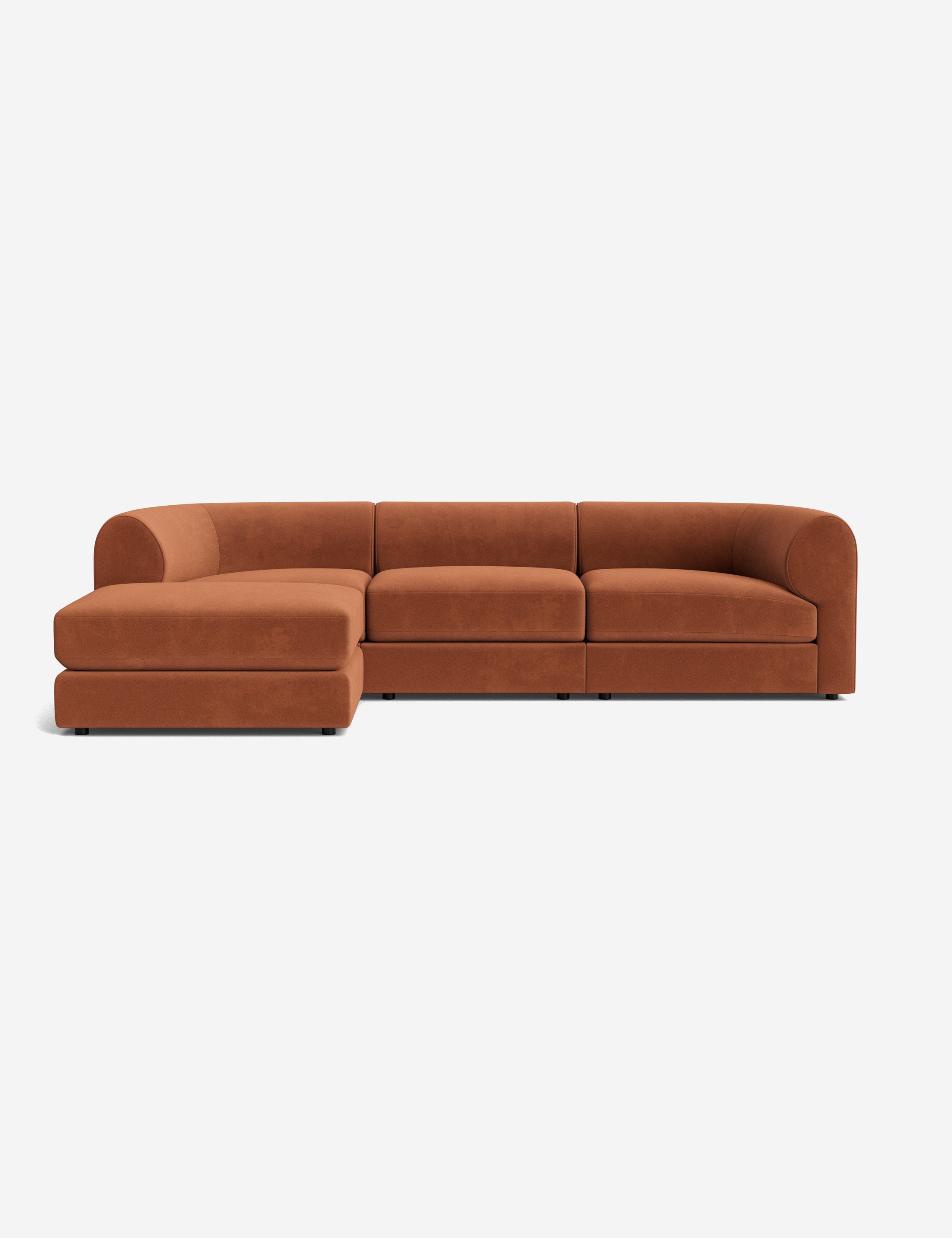 Lulu and Georgia Sergio Modular Sectional Sofa With Ottoman - view 38
