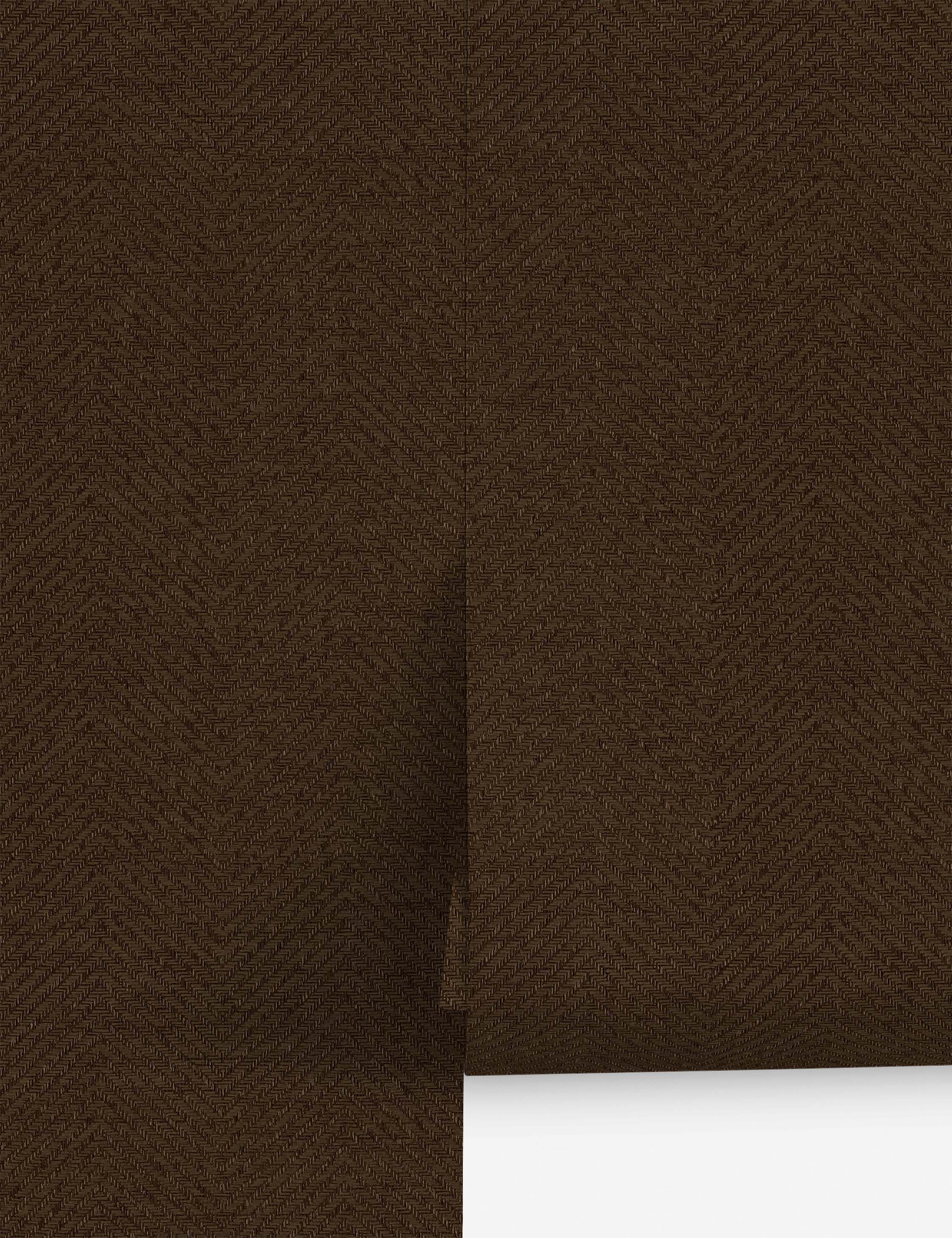 Lulu and Georgia Faux Grasscloth Parquet Textured Peel + Stick Wallpaper by Jeremiah Brent - view 2