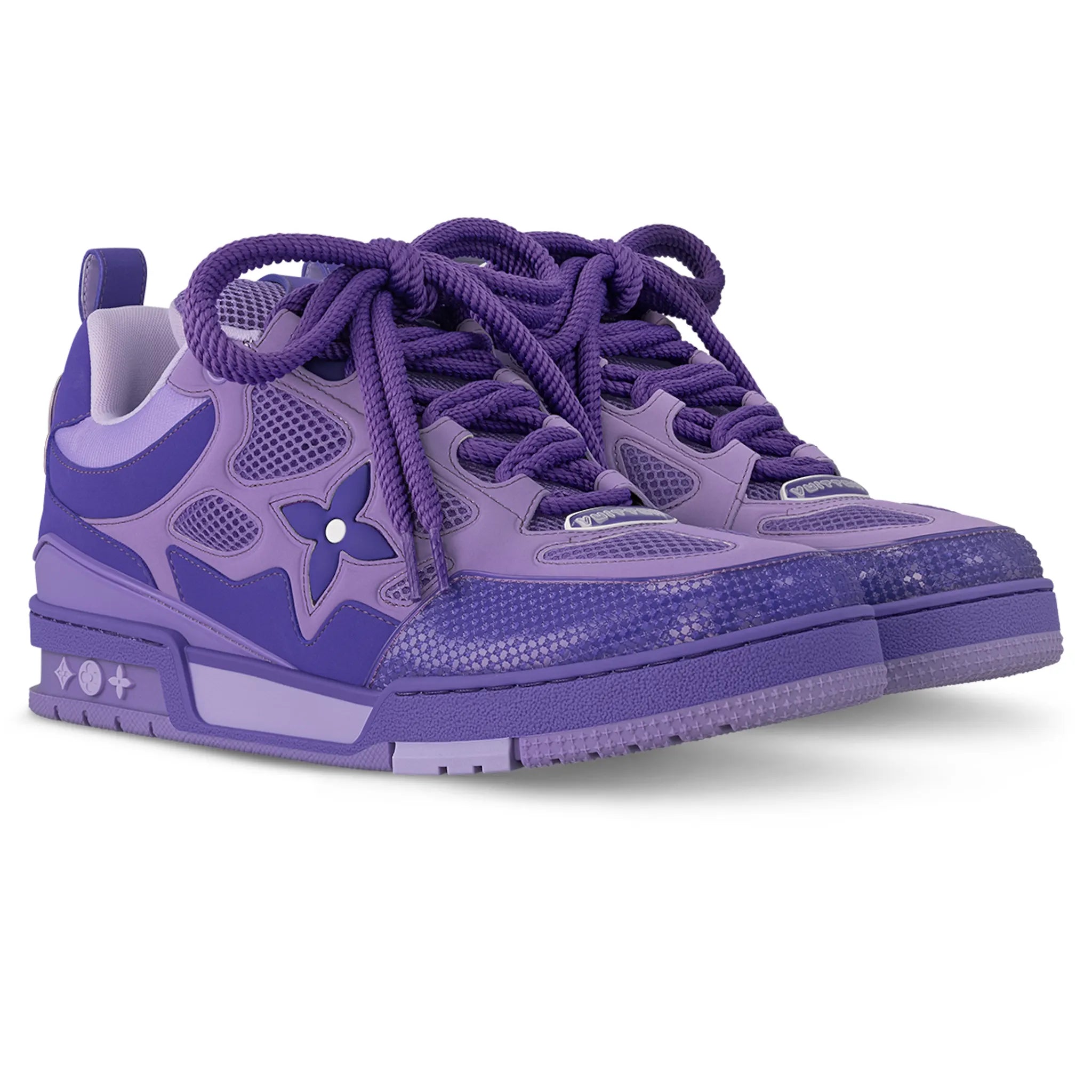 Louis Vuitton LV Skate Monogram Trainer Purple Sneaker - view 2