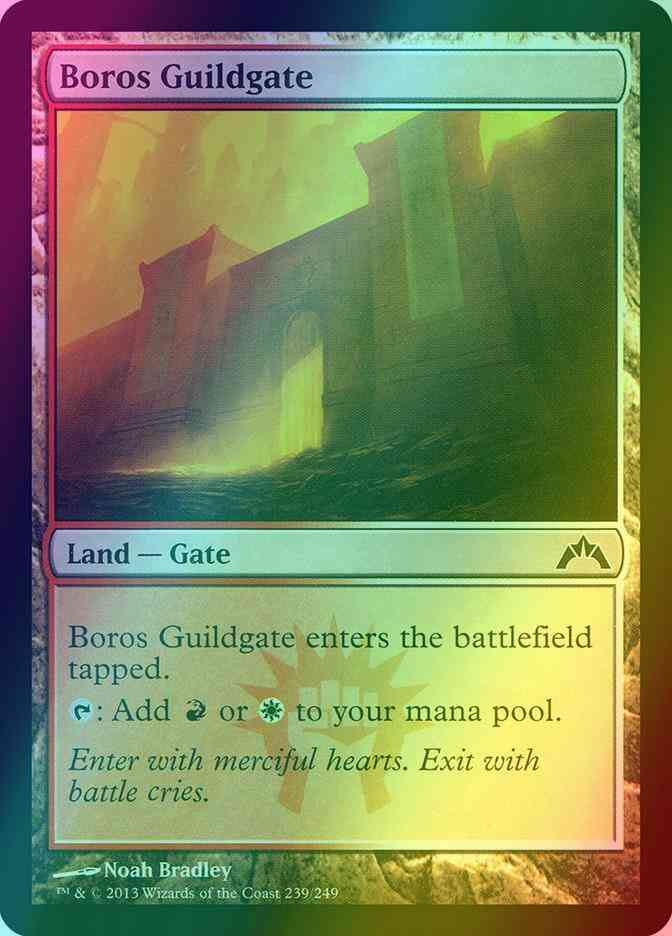 Boros guildgate 239 – Magic Boros Guildgate [239] [Gatecrash] [Foil]