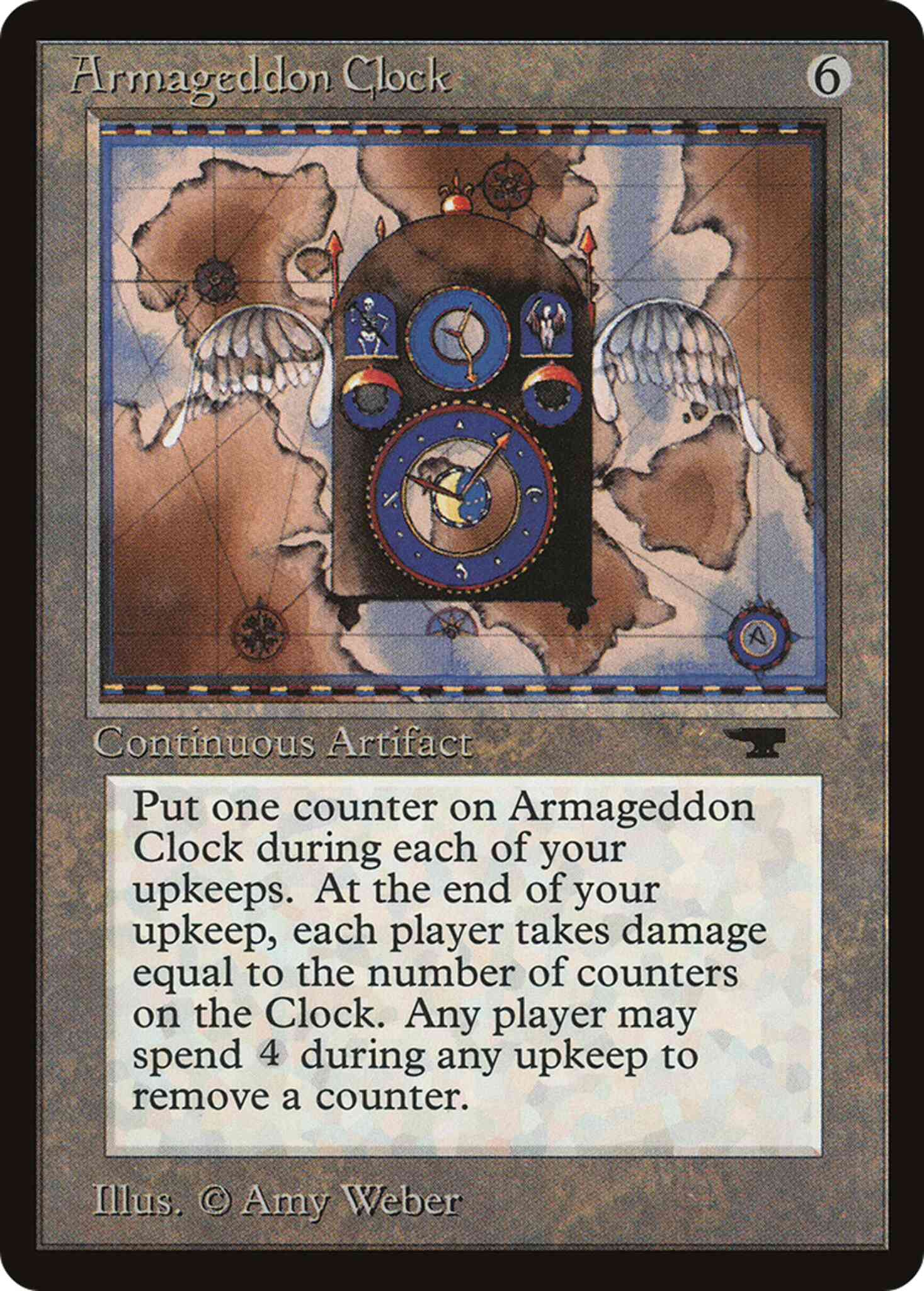 Armageddon clock 37 – Magic Armageddon Clock [37] [Antiquities] [Non-Foil]