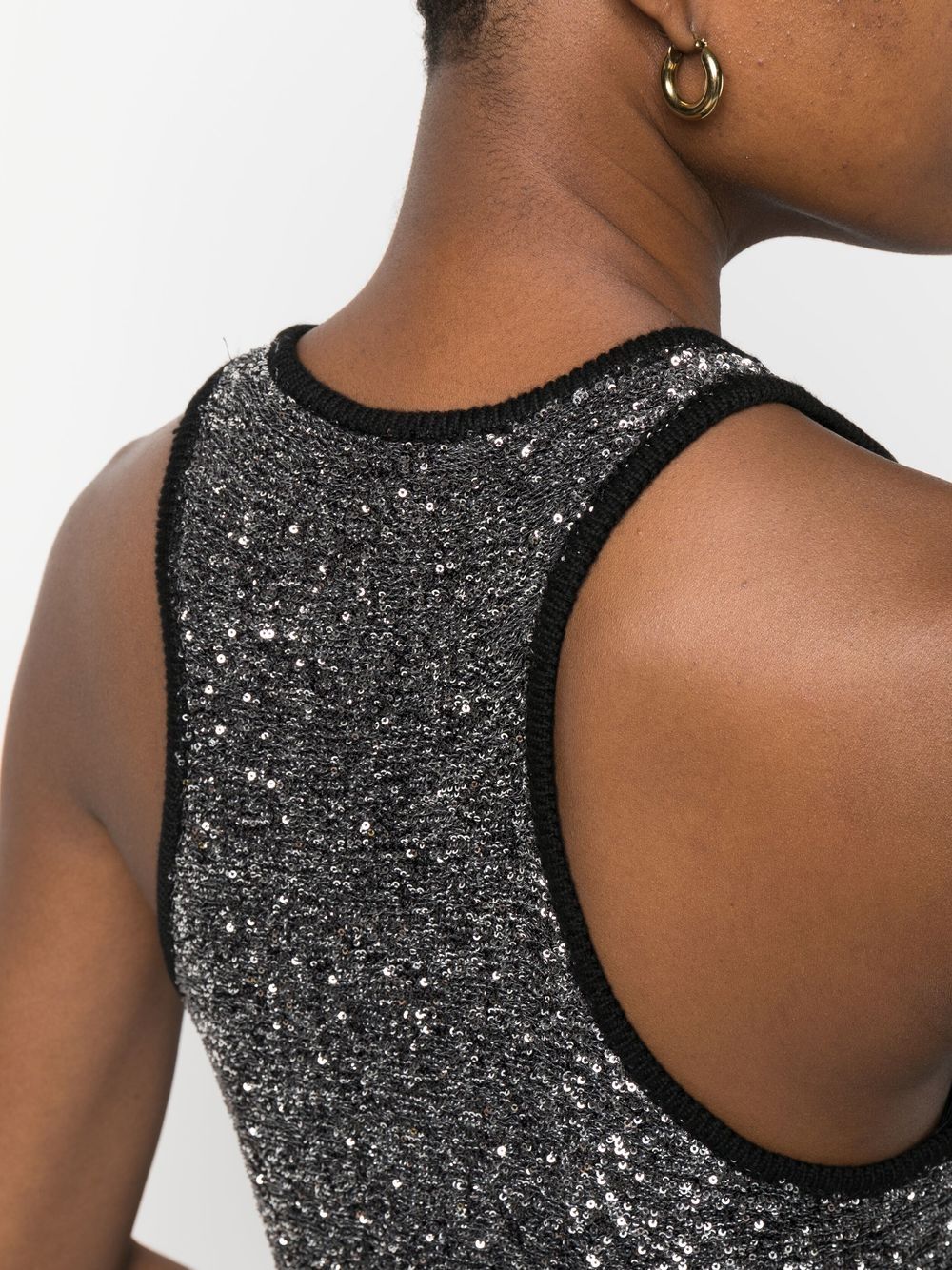 Fabiana Filippi Sequin tank top - view 2