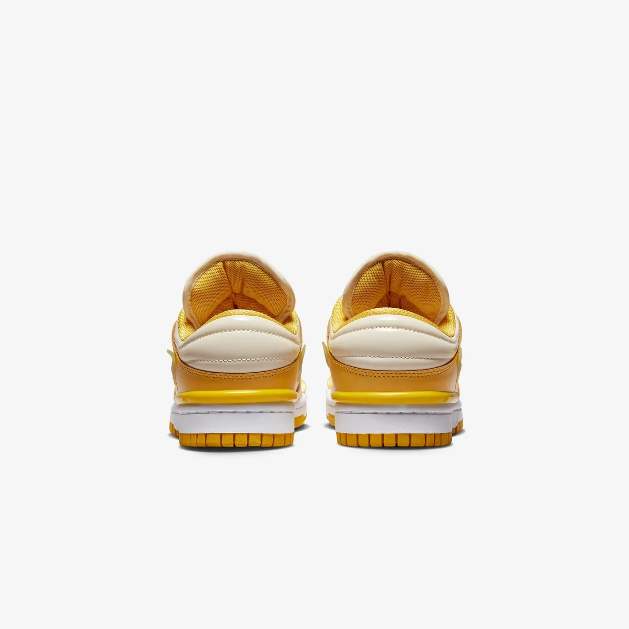 Nike | DUNK LOW TWIST { SAIL/VIVID SULFUR-WHITE - view 2