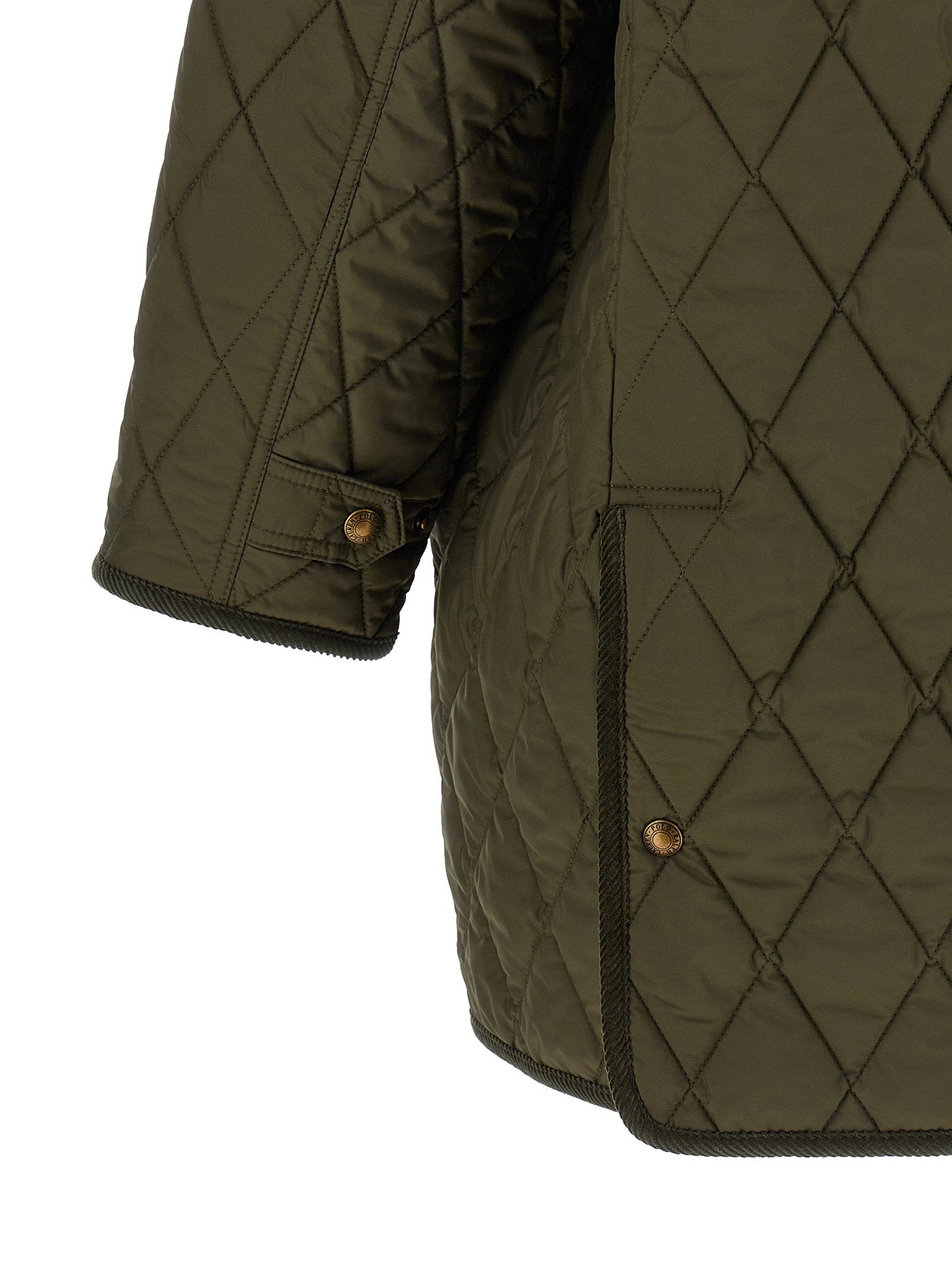 Polo Ralph Lauren Quilted Padded Jacket With Embroidery - view 4