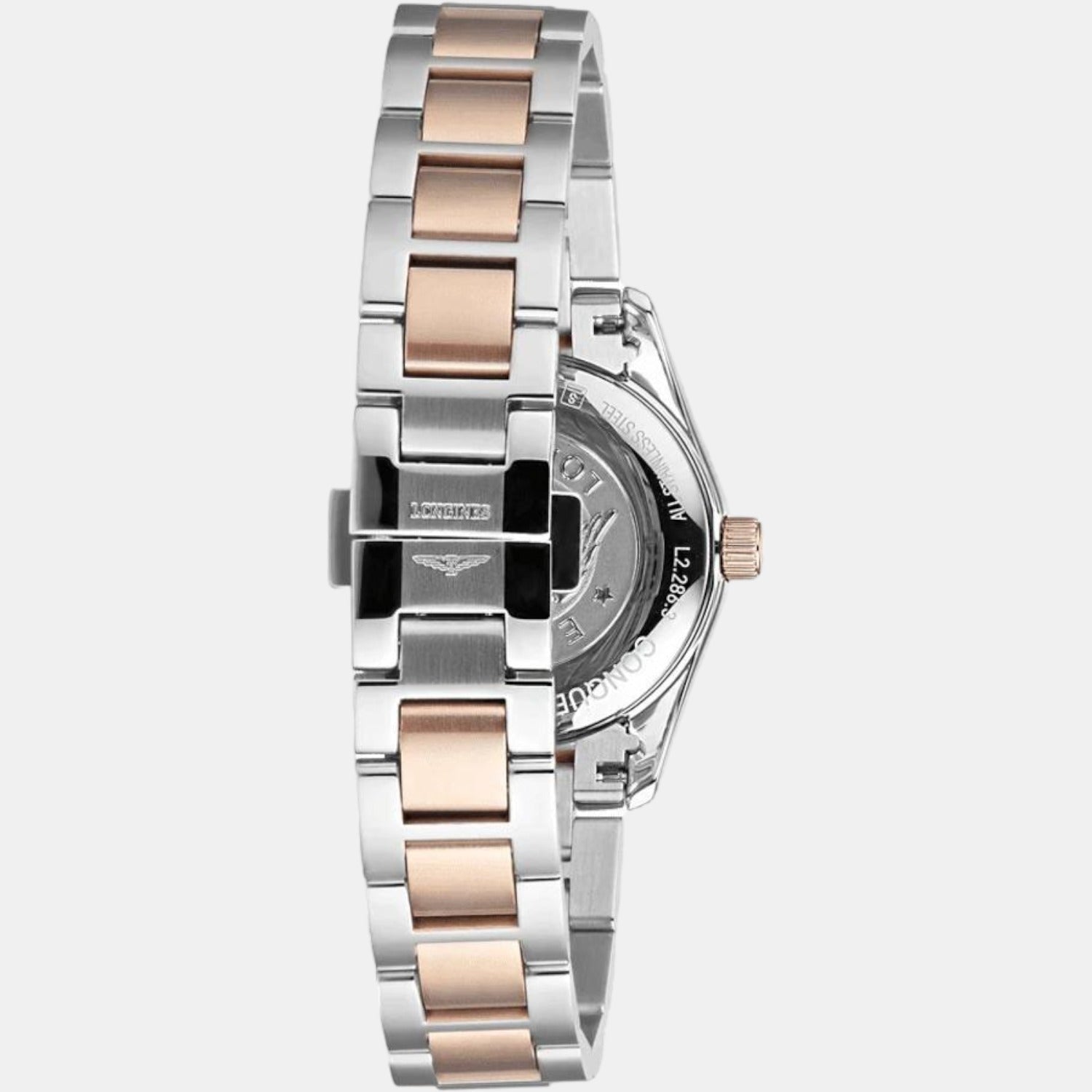 Longines Conquest Classic Women Quartz White Dial Analog Stainless Steel Watch L22863727 - view 3