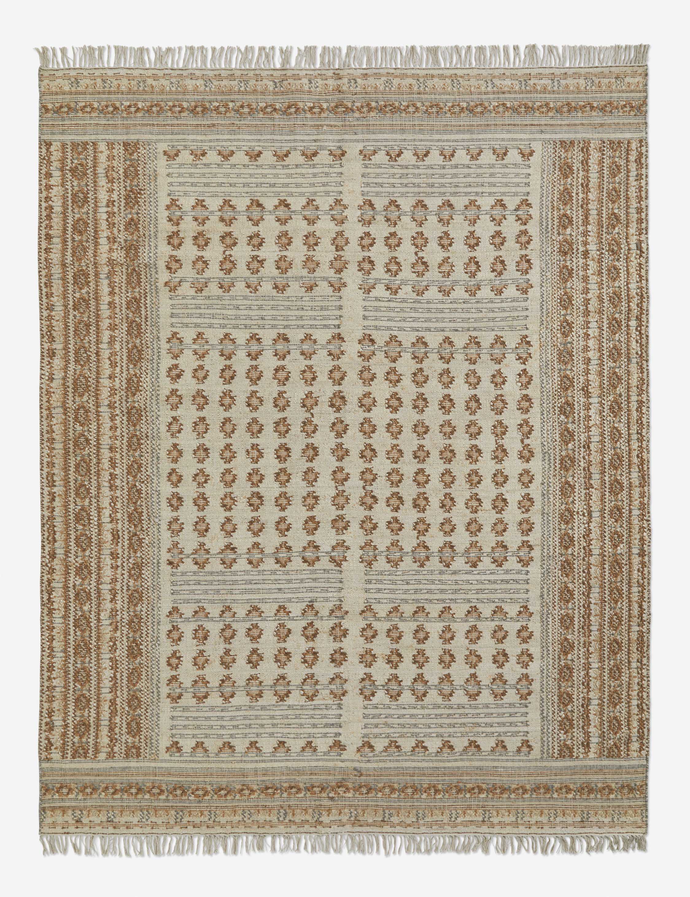 Lulu and Georgia Keziah Flatweave Jute-Blend Rug - view 2