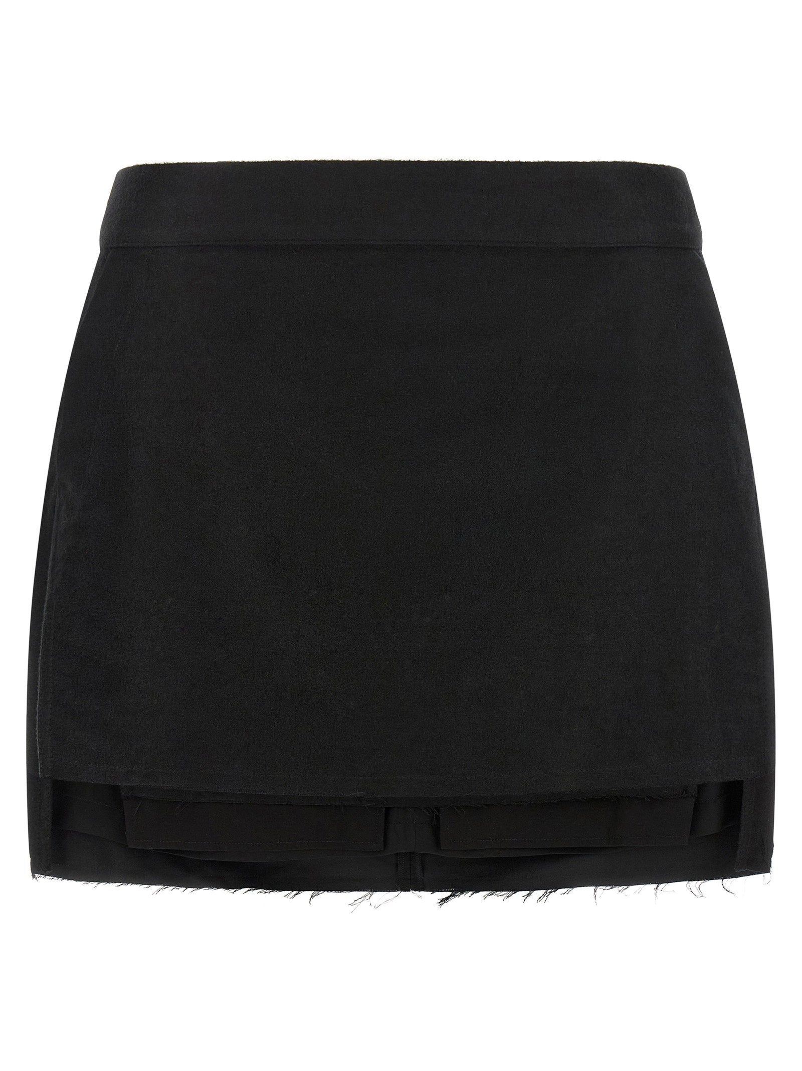 Rick Owens Fog Cutoff Skirt – 73% ramie, 27% cotton