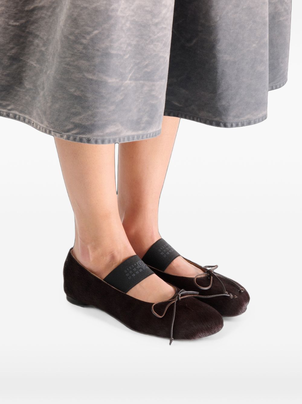 MM6 Maison Margiela Flats – 100% Leather - view 2