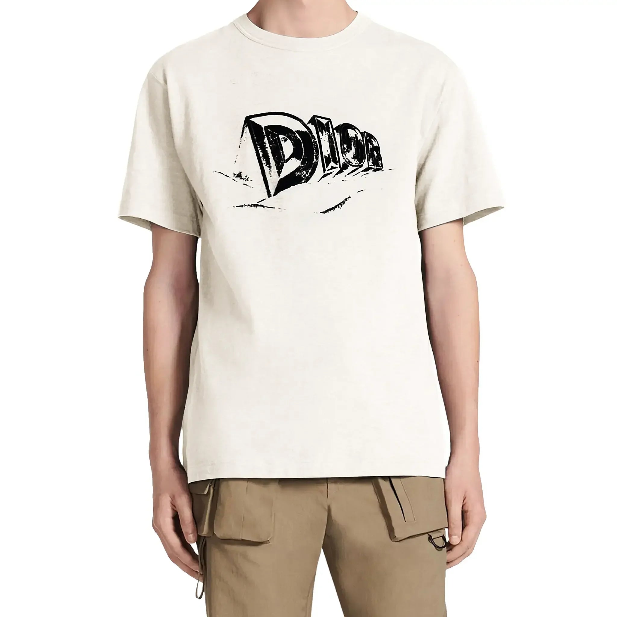 Dior Graffiti White T Shirt - view 3