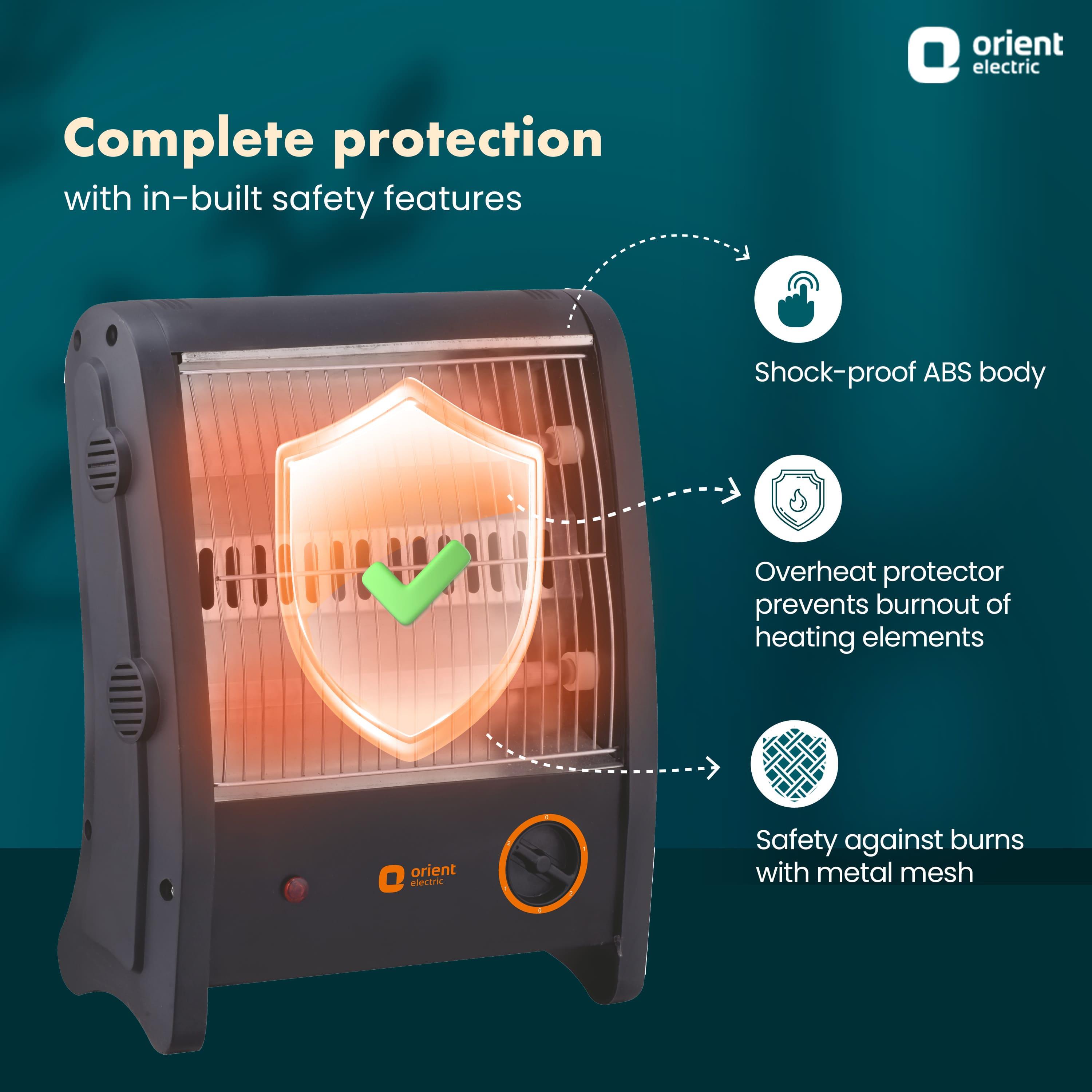Orient Electric Instahot 800W Portable Room Heater - view 6