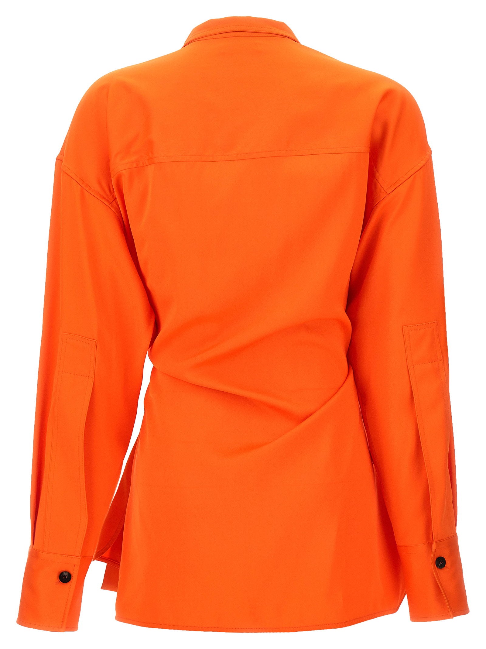 Ferragamo Satin Asymmetric Shirt – 96% viscose, 4% elastane - view 2
