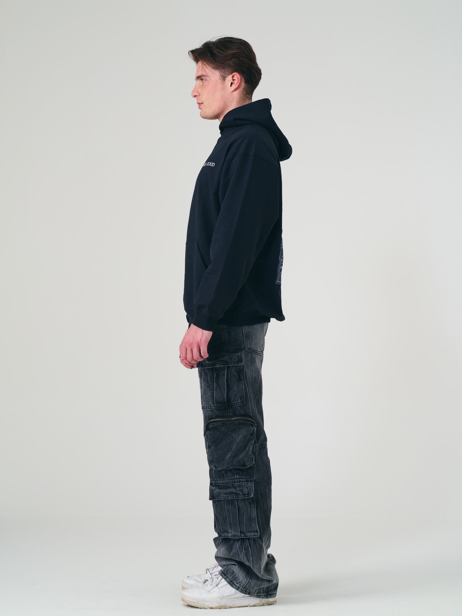 Odd Mood Receipts Hoodie - Black - view 4