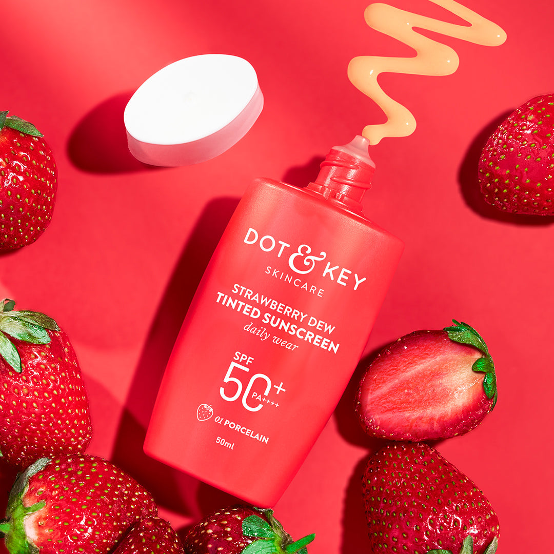 Dot & Key Strawberry Dew Tinted Sunscreen SPF 50+ PA++++